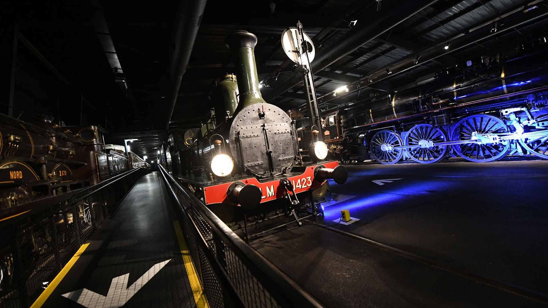 Visite guidée "De la locomotive à vapeur au TGV"