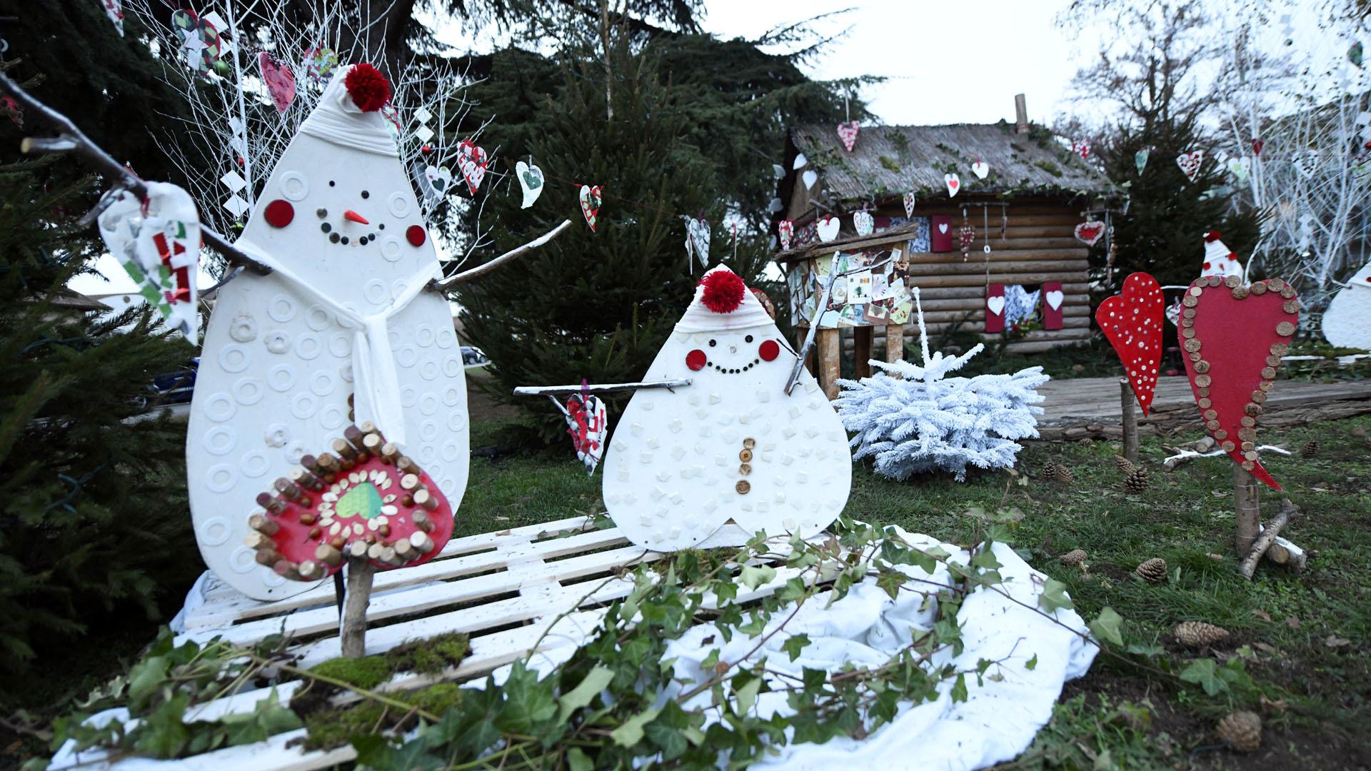 Un Noël durable à Kingersheim : Des décorations en matériaux recyclés