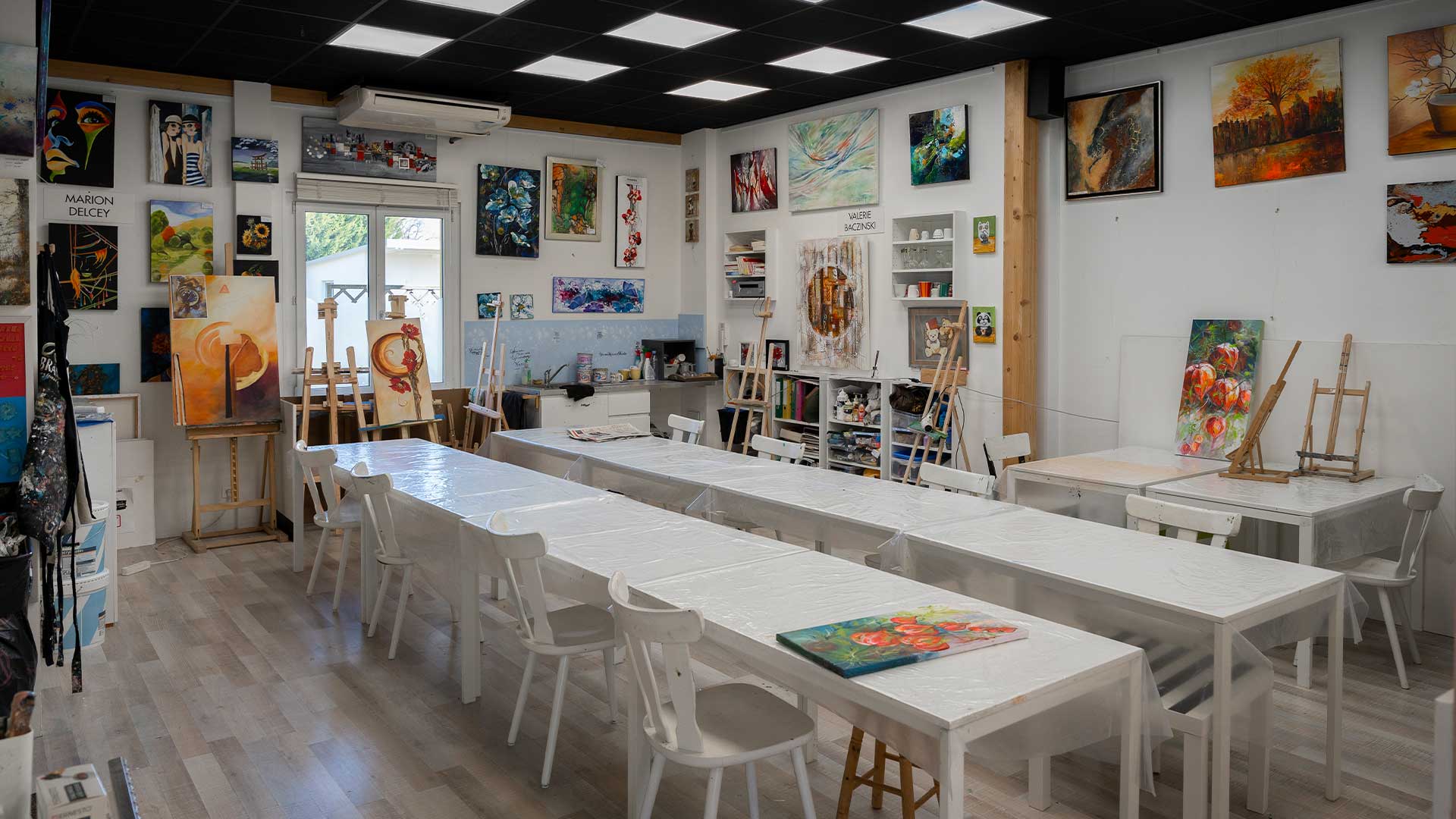 Rixheim : la nouvelle ère de la boutique-atelier “Passion des Arts” , Un espace spécialement dédié aux ateliers artistiques