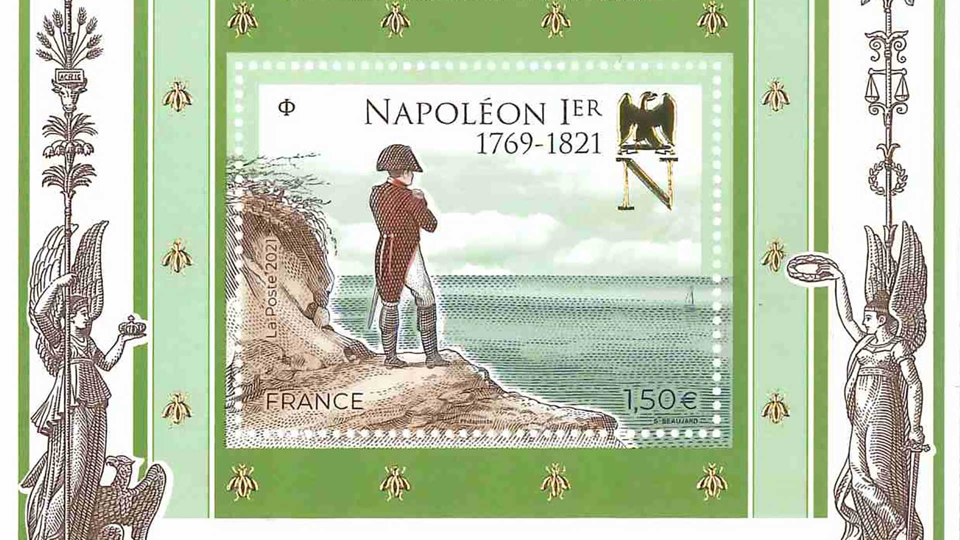 Le rendez-vous des collectionneurs autour de Napoléon 1er, Un timbre de Napoléon 1er 