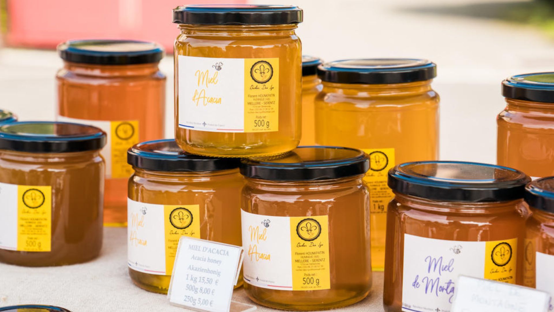 Marche du terroir d'Ungersheim miel local