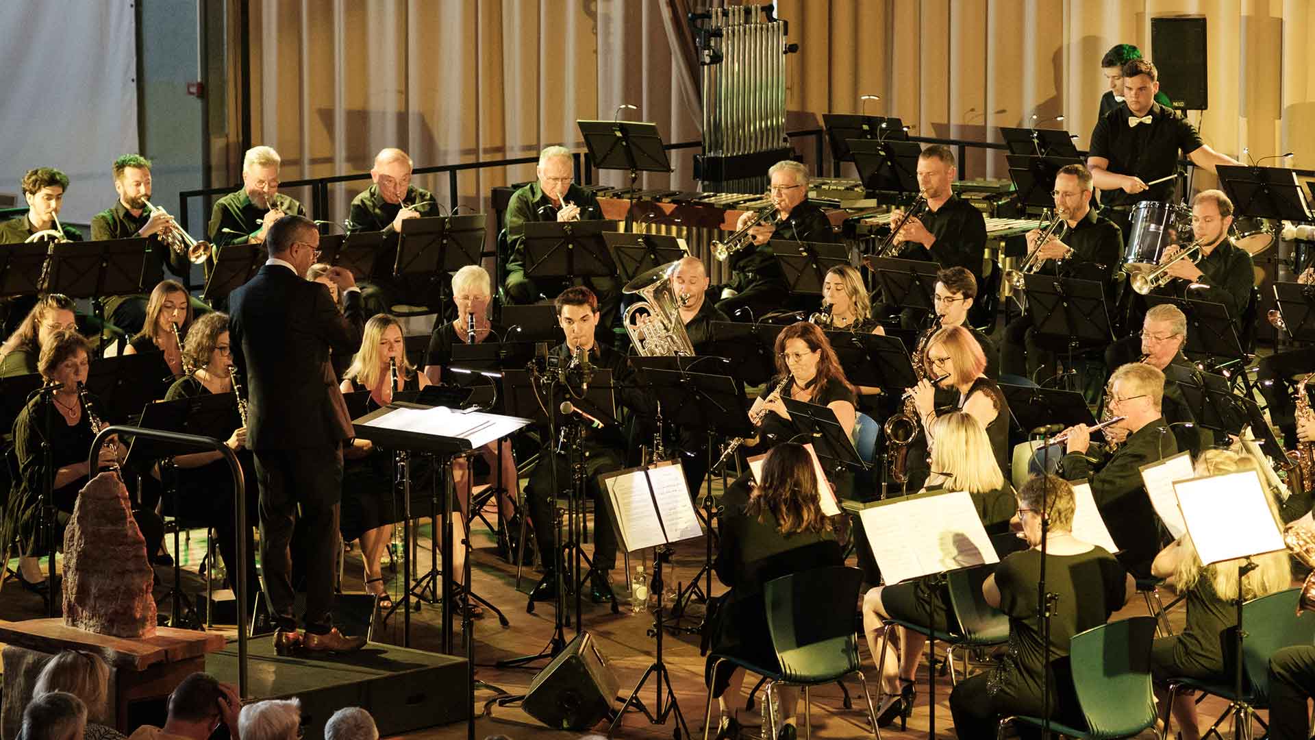 Concert de gala de l'Orchestre d'Harmonie des mines de potasse d'Alsace à Richwiller