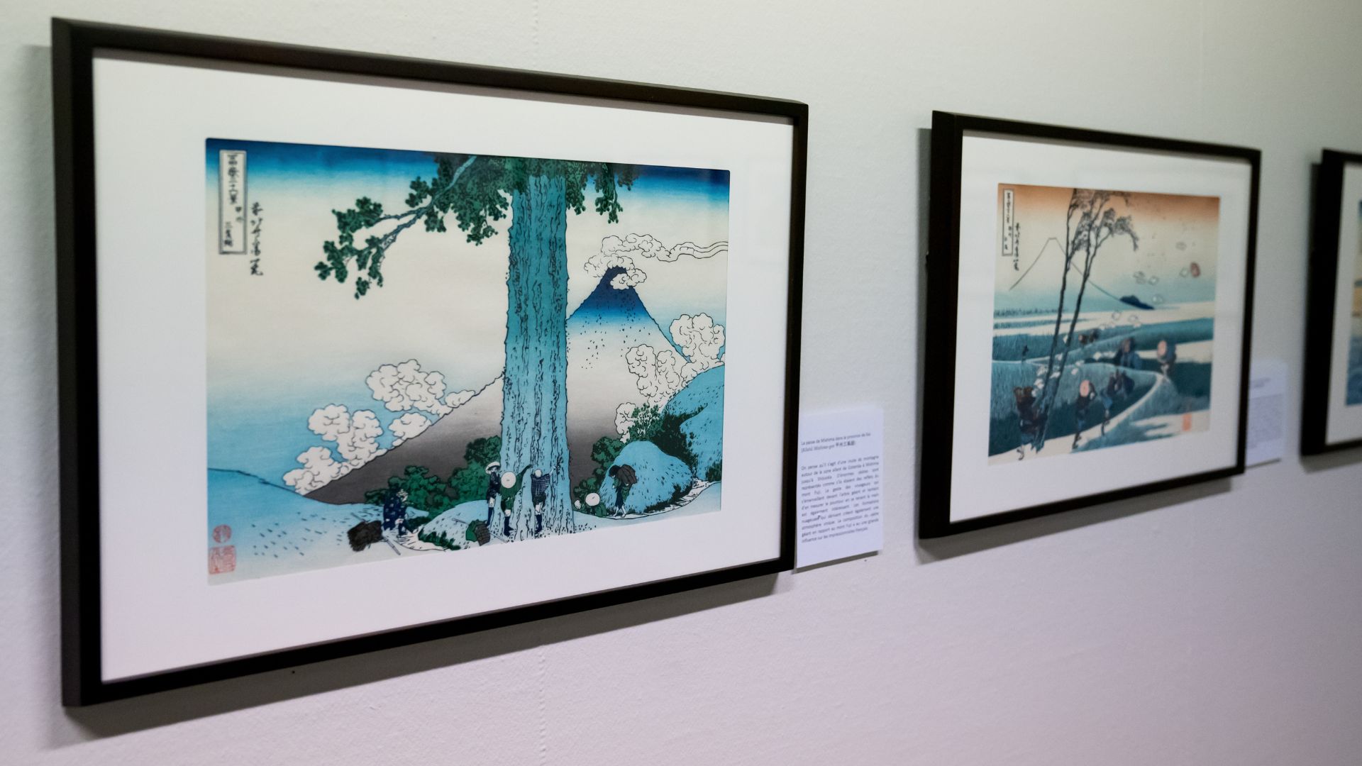 Hokusai exposition au Musée du Papier peint à Rixheim Mont Fuji