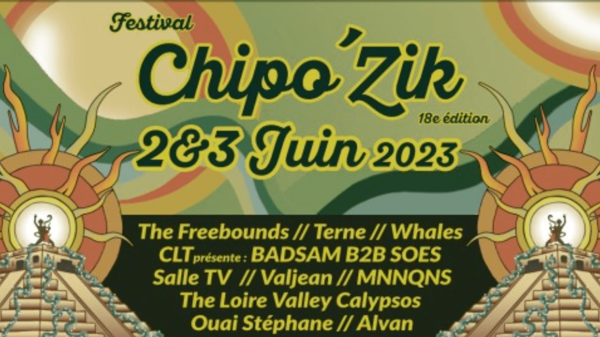 Festival Chipo'zik 2023 à Mulhouse.
