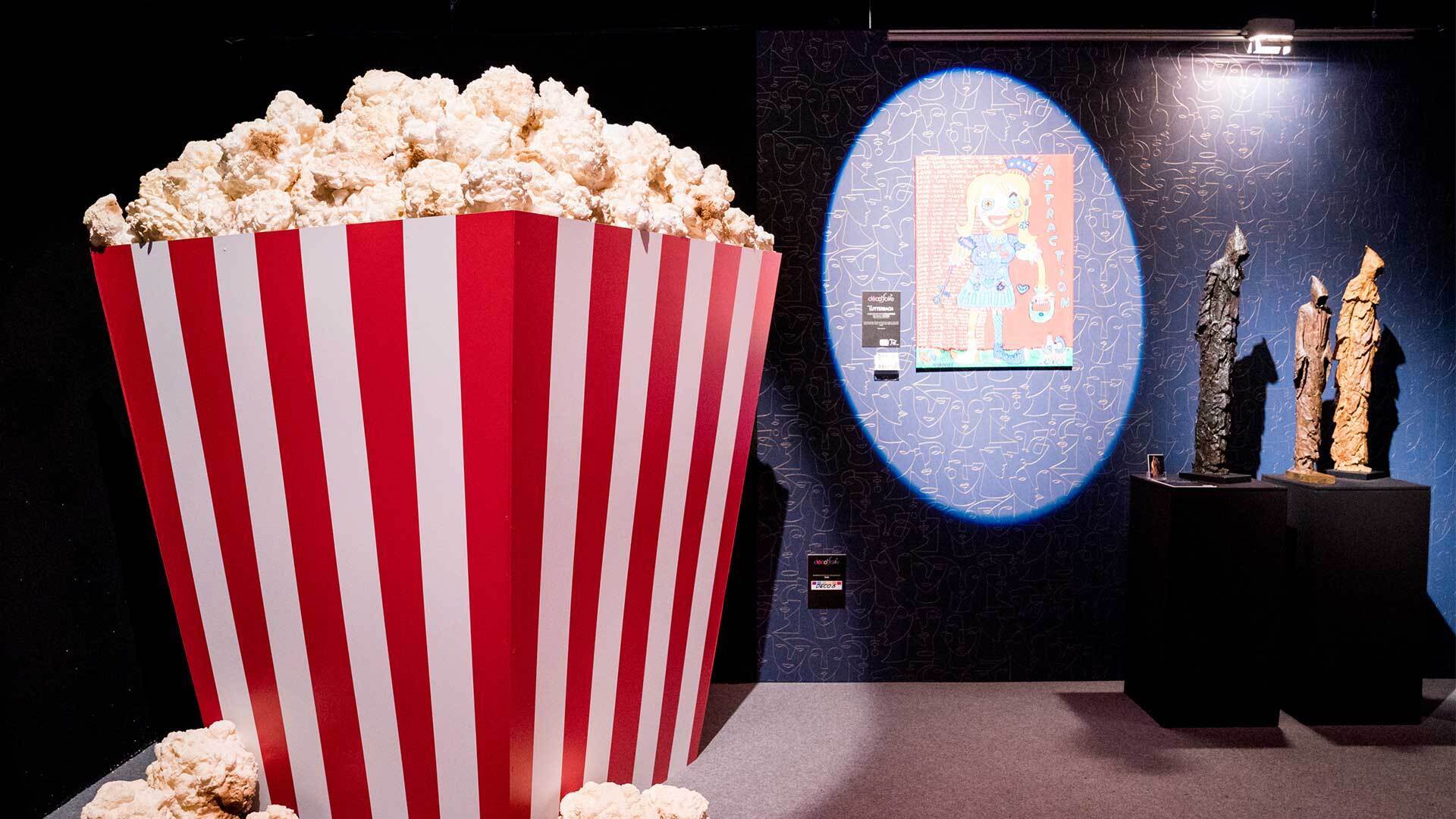 Foire de Mulhouse 2023 - m2Art Déco'Folie - Popcorn géant