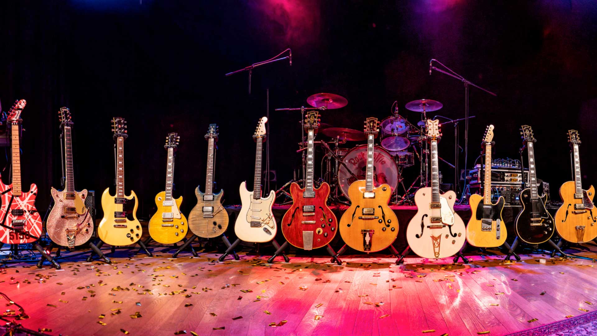 L'histoire du rock en 13 guitares à Sausheim.