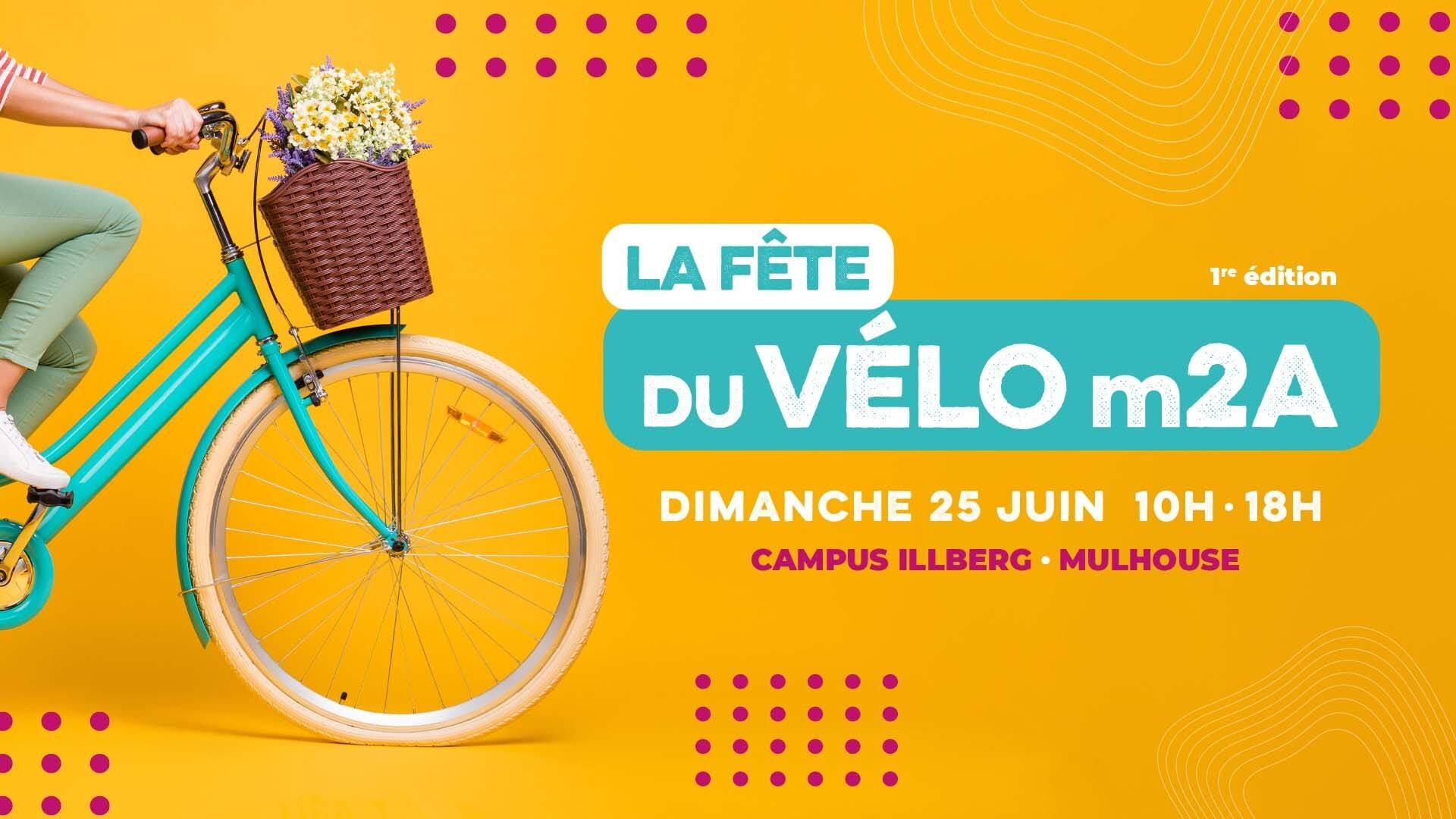 La Fête du vélo m2A à Mulhouse