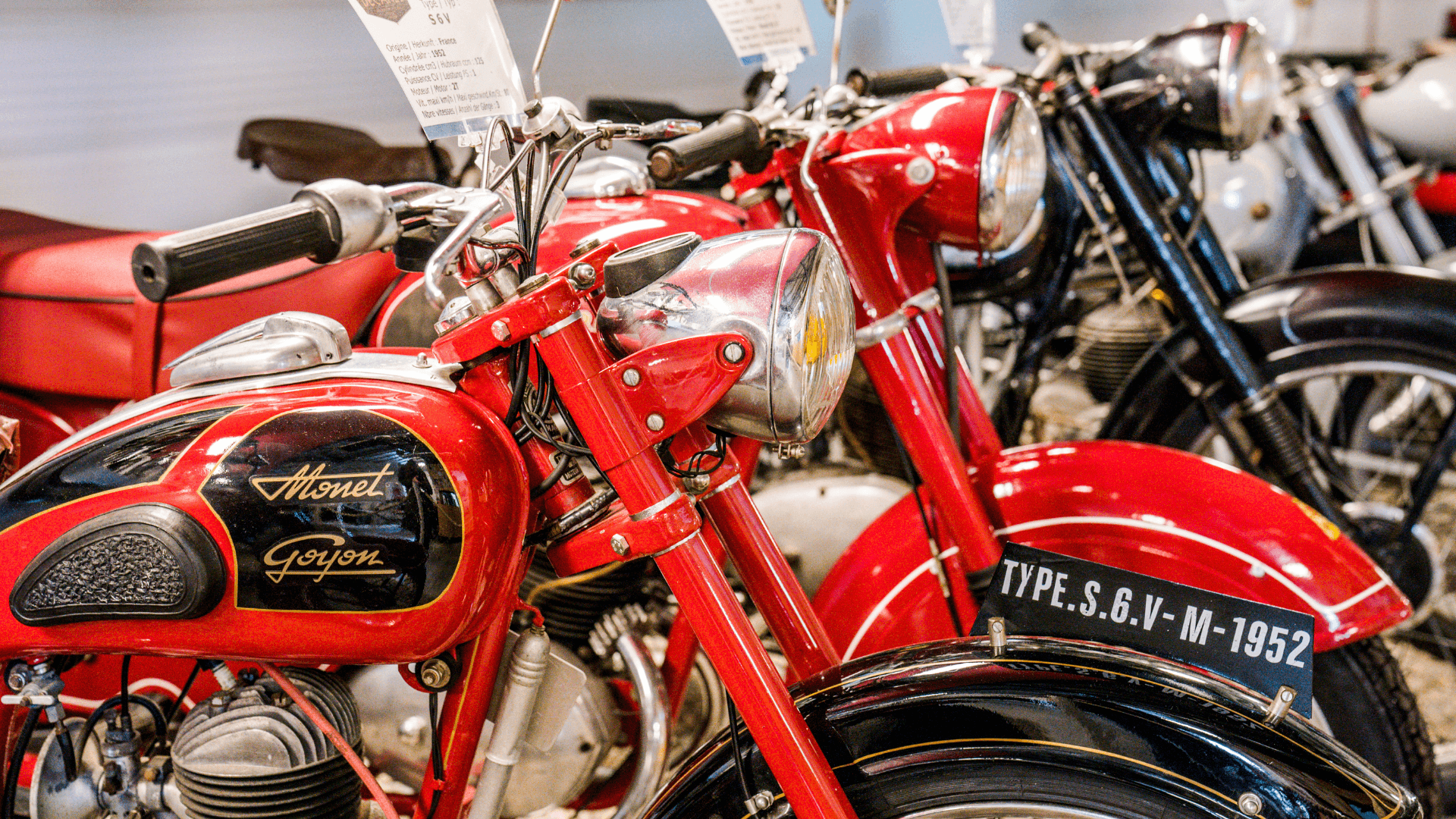 10e anniversaire du Musée Rhénan de la moto à Bantzenheim.