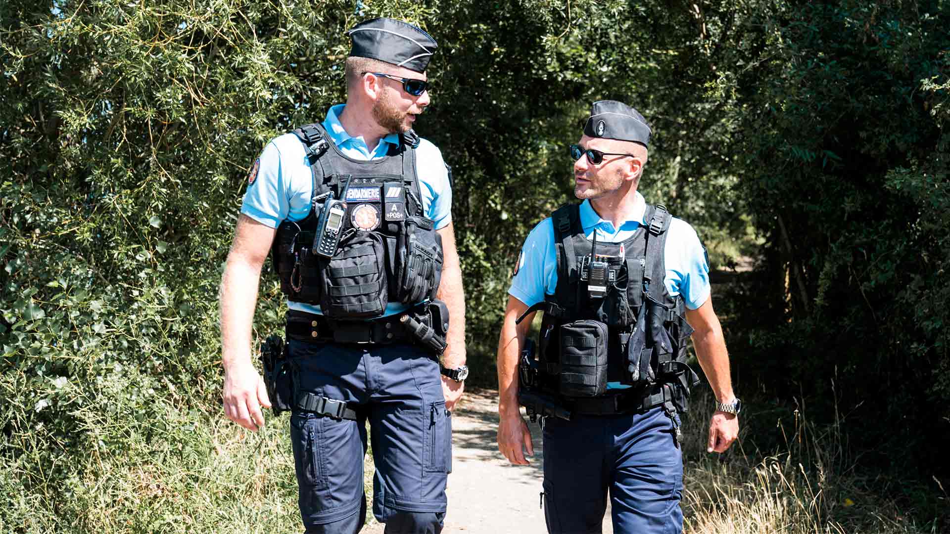 Journée d'immersion avec la gendarmerie à Riedisheim