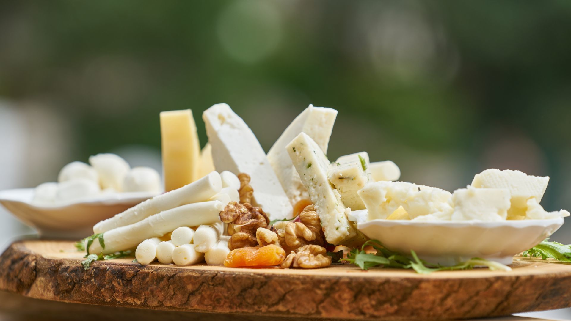 Plateau de fromages fermiers produits en local