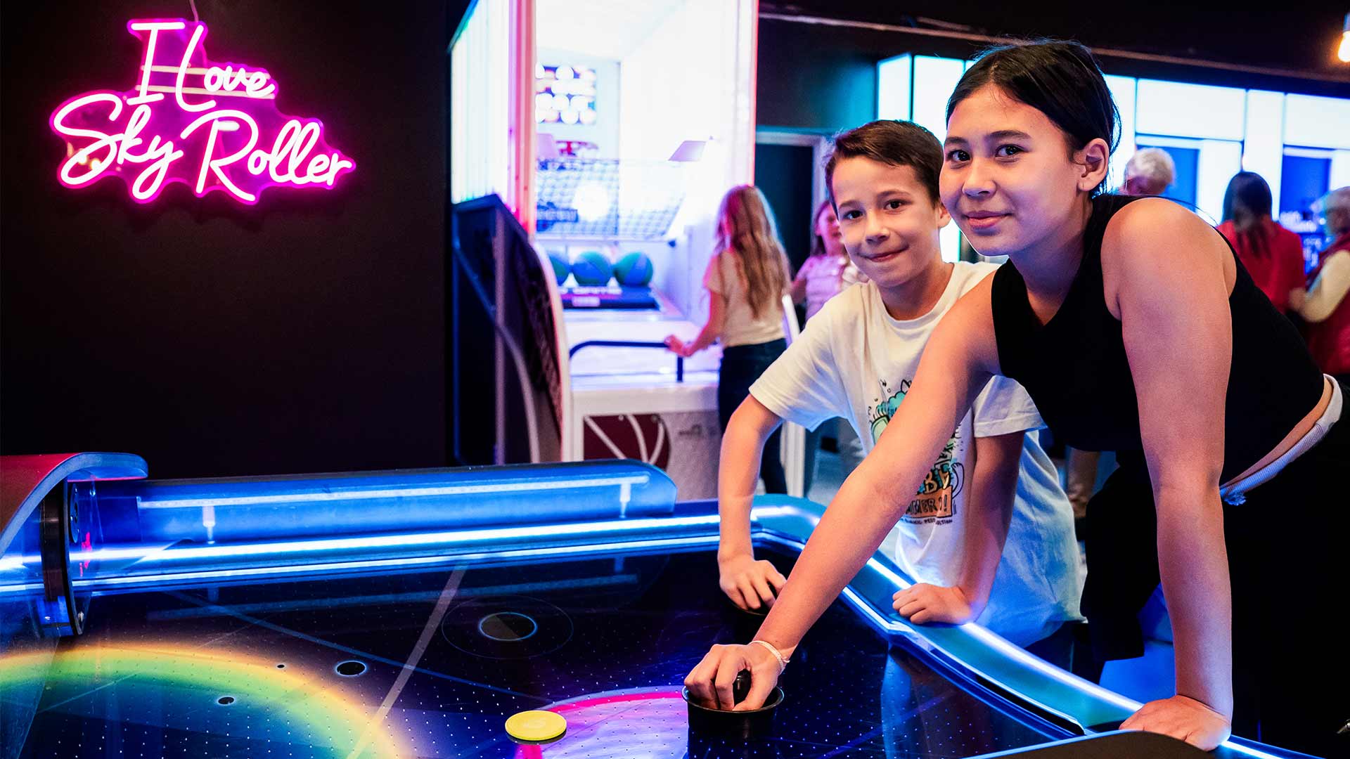 Jeux d'arcade au Sky Roller à Wittenheim 2023