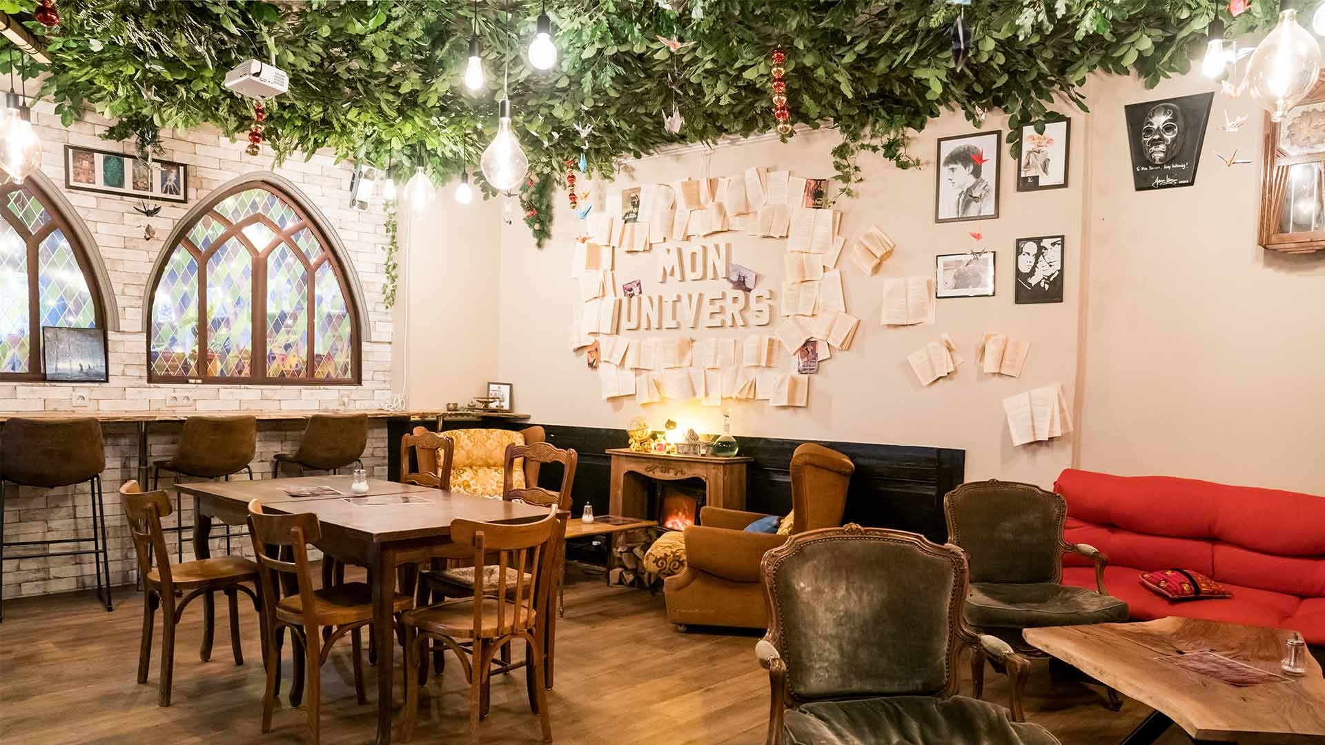Concept store "Harry Potter" à Mulhouse - Espace salon de thé 
