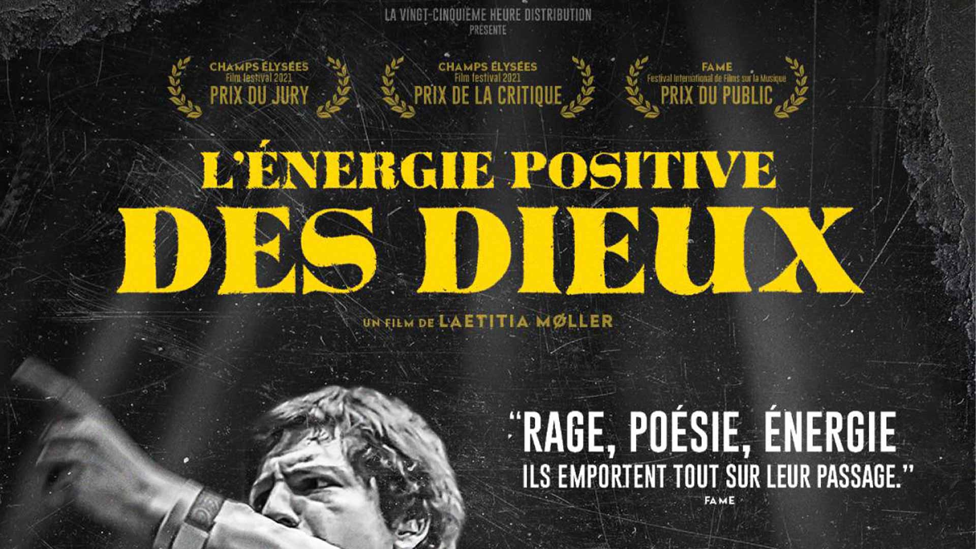 Projection du film "L'Énergie positive des dieux" au cinéma Bel Air à Mulhouse