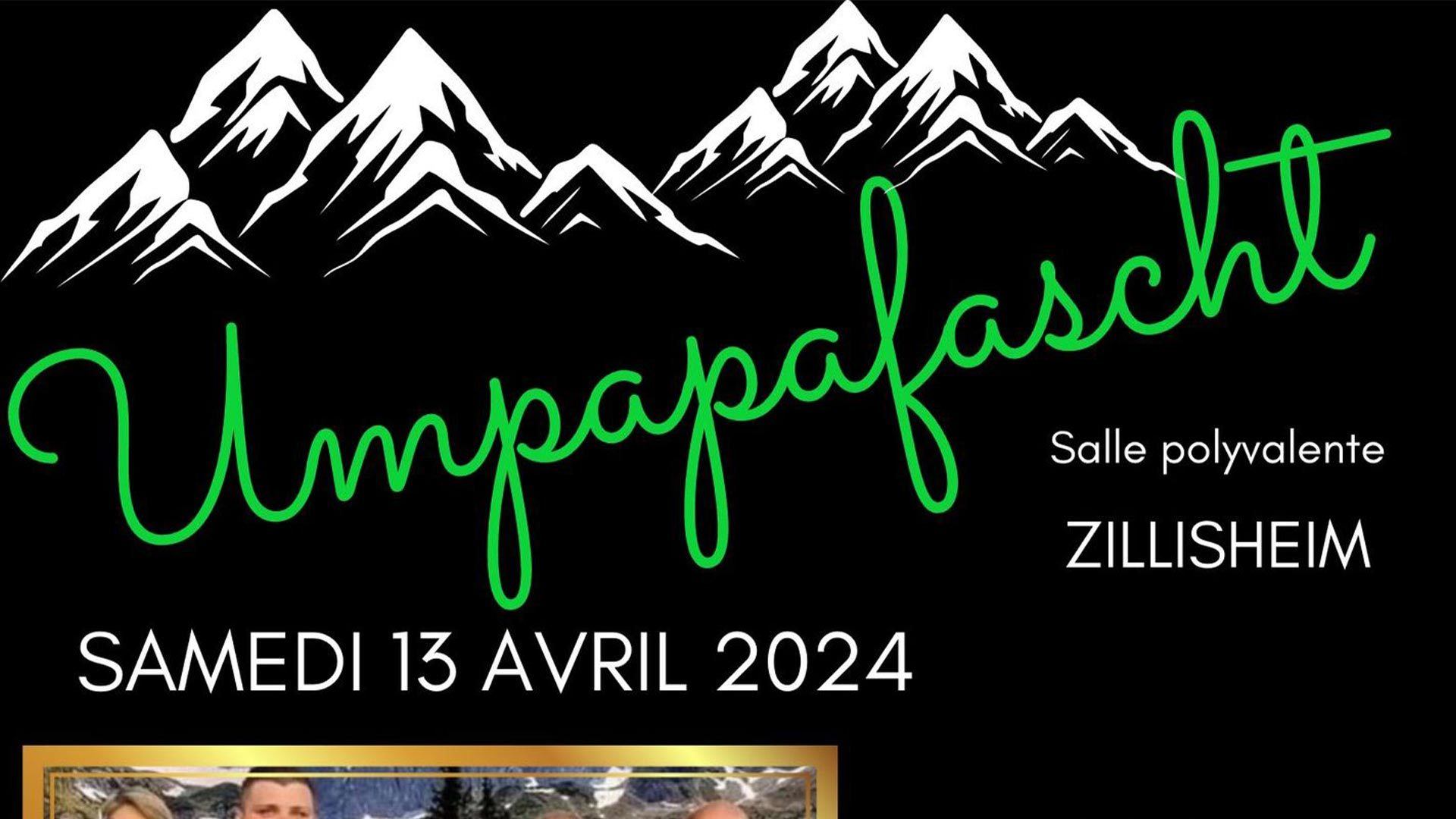 Soirée Umpapafascht 2024 à Zillisheim