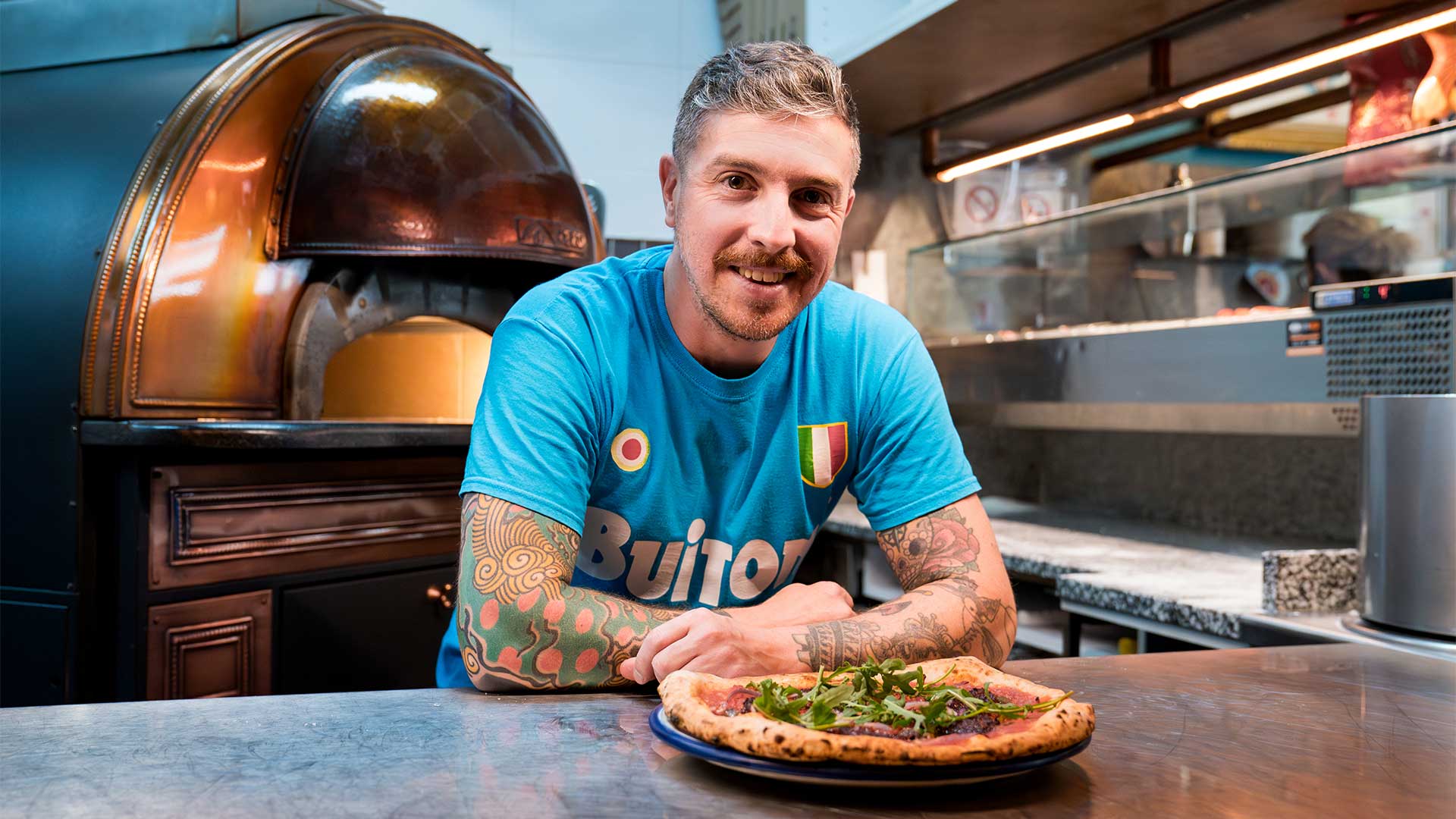 Anthony Condemi, gérant Pizzeria Panettone