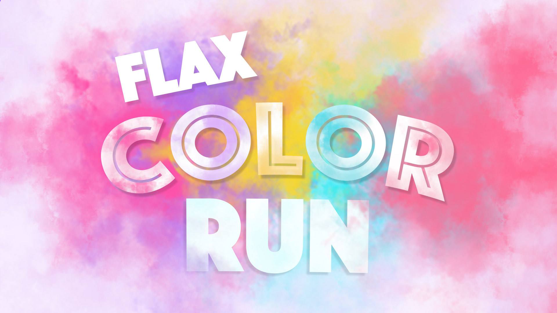 Flax Color'Run 2024 à Flaxlanden