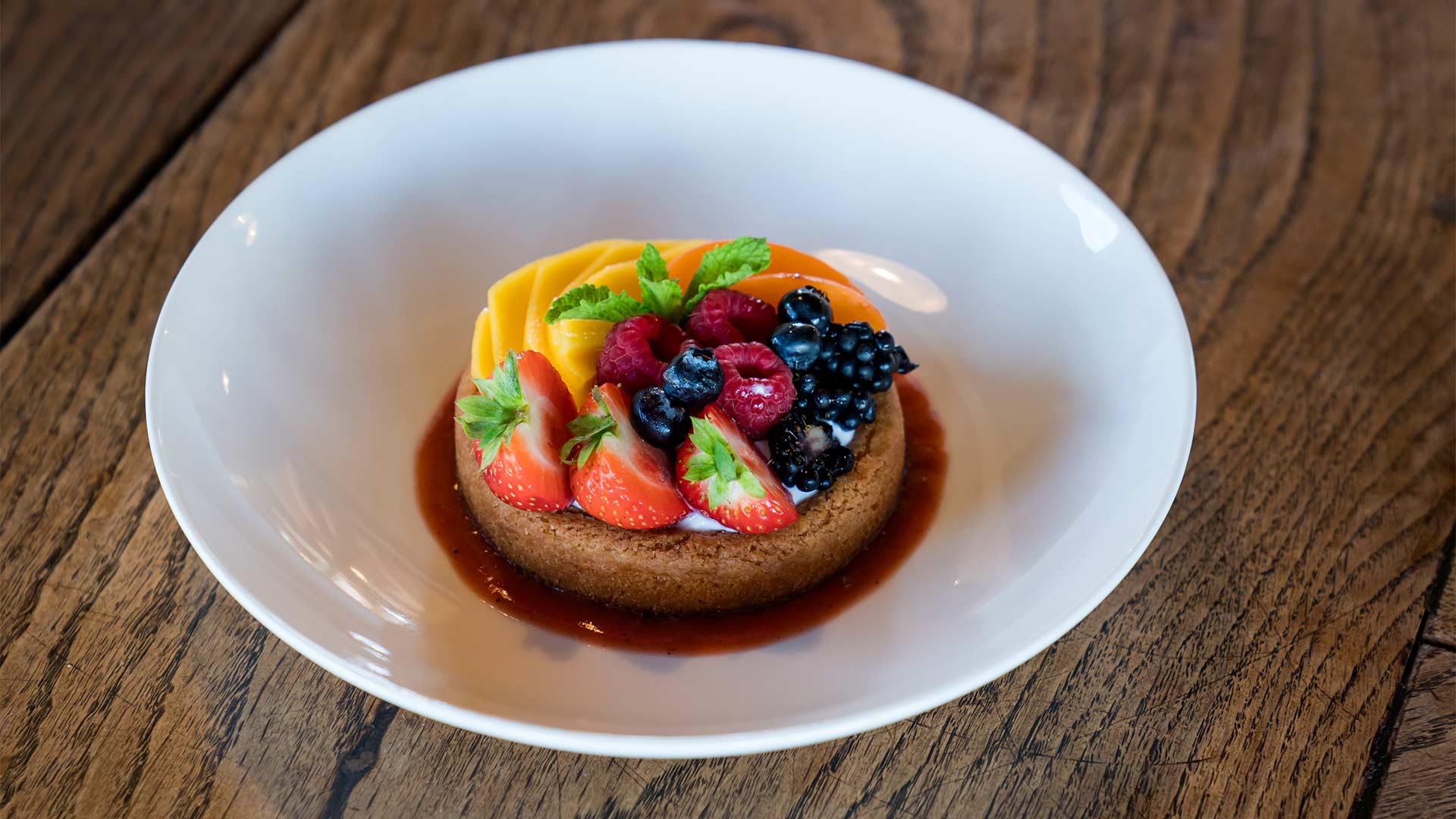 Dessert de la "La Maison Forestière"