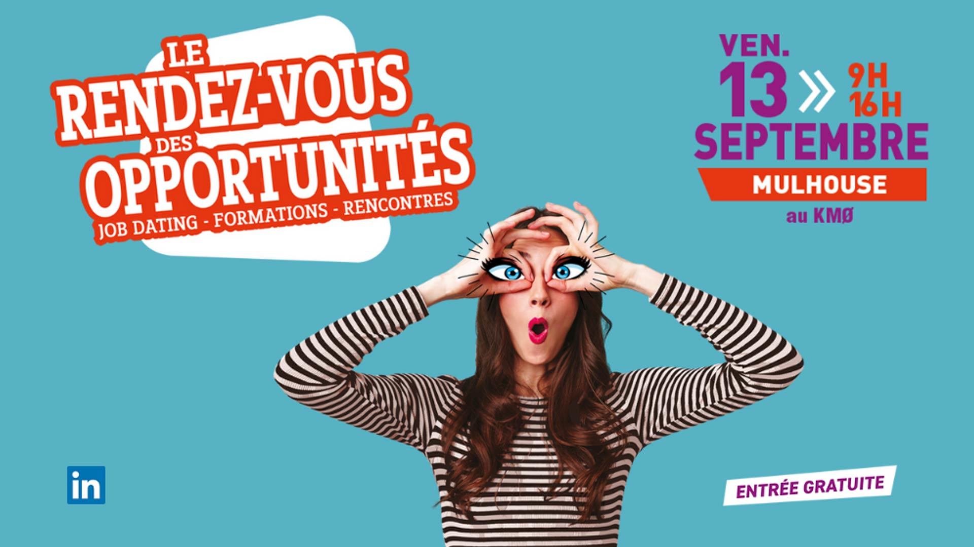 Job Dating "Le Rendez-vous des Opportunités" à Mulhouse