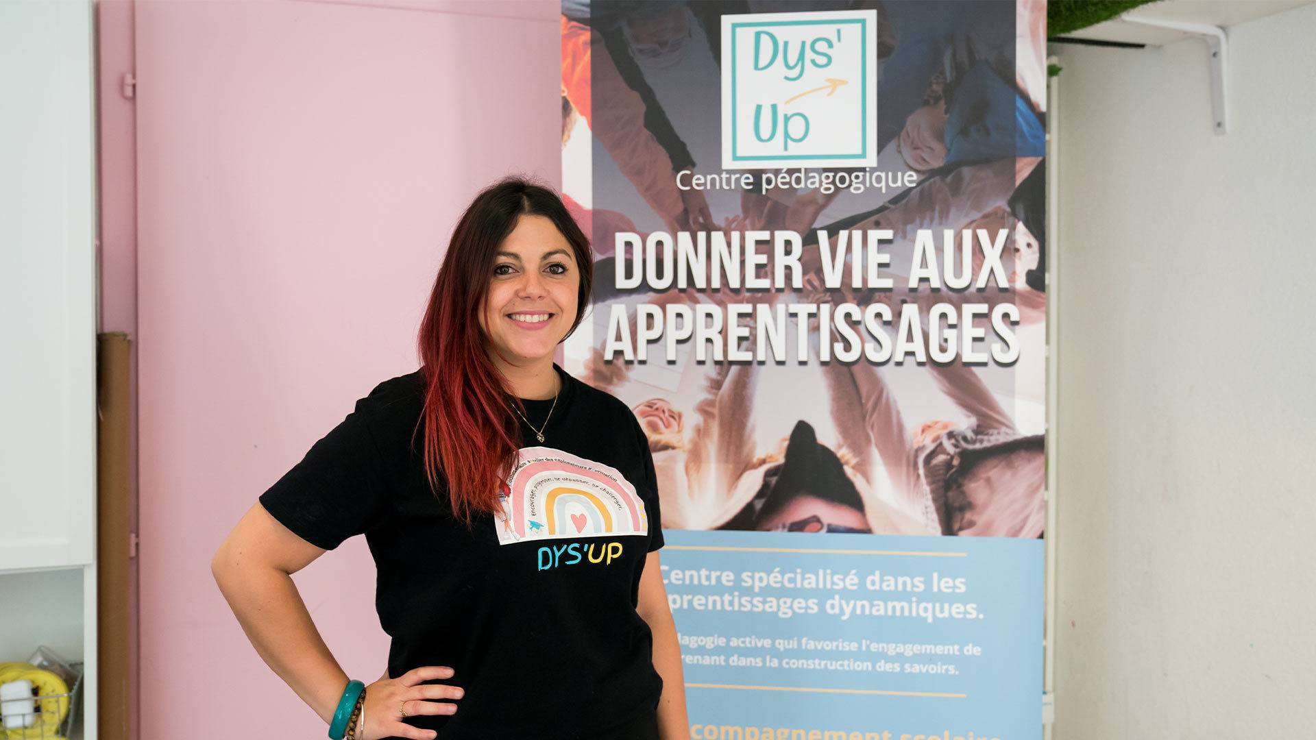 Noémie Bechlemn, fondatrice du centre pédagogique "Dys'Up" à Illzach