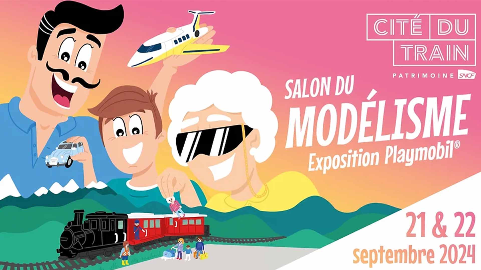 Salon du Modélisme 2024 à la Cité du Train