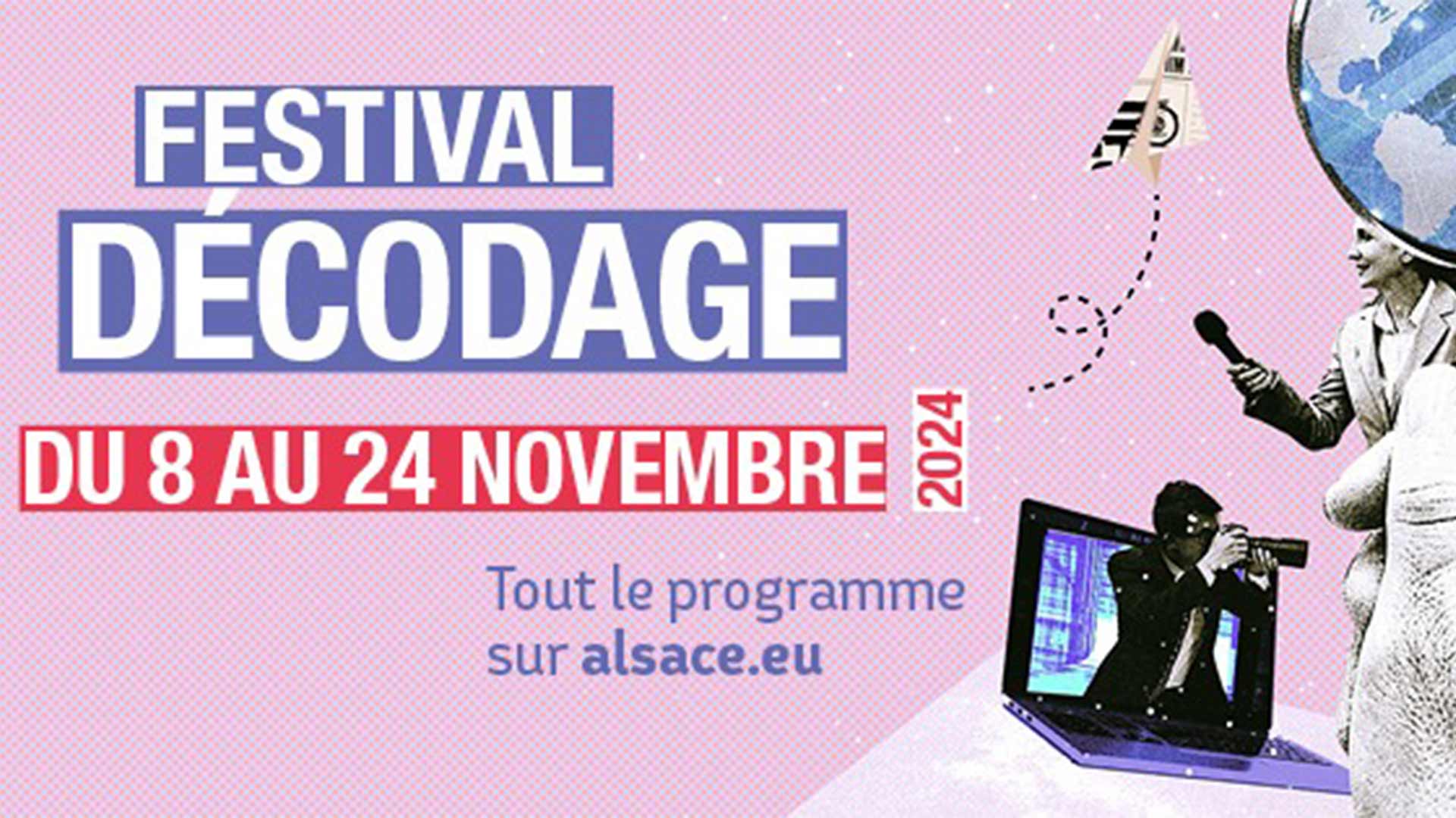 Affiche du festival "Décodage"