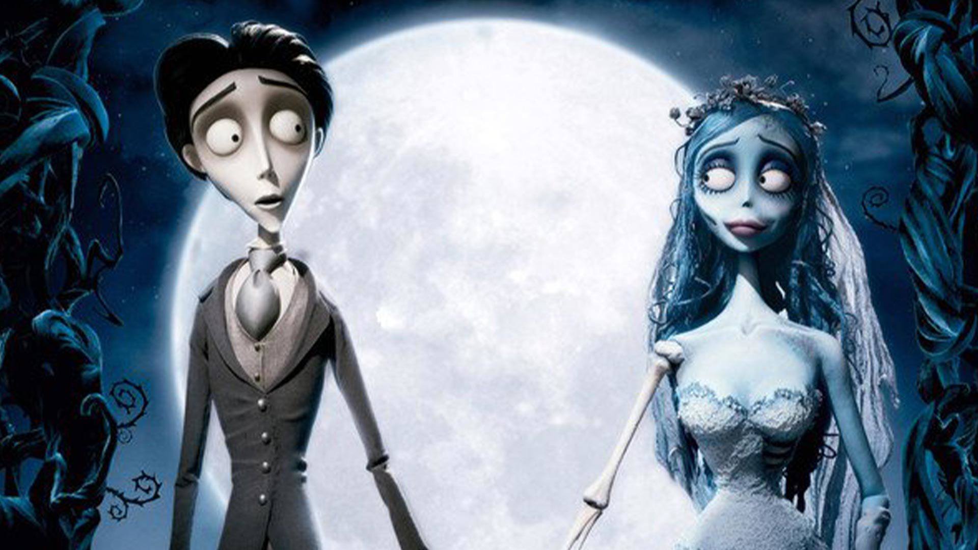 Affiche du film "Les Noces Funèbres" de Tim Burton