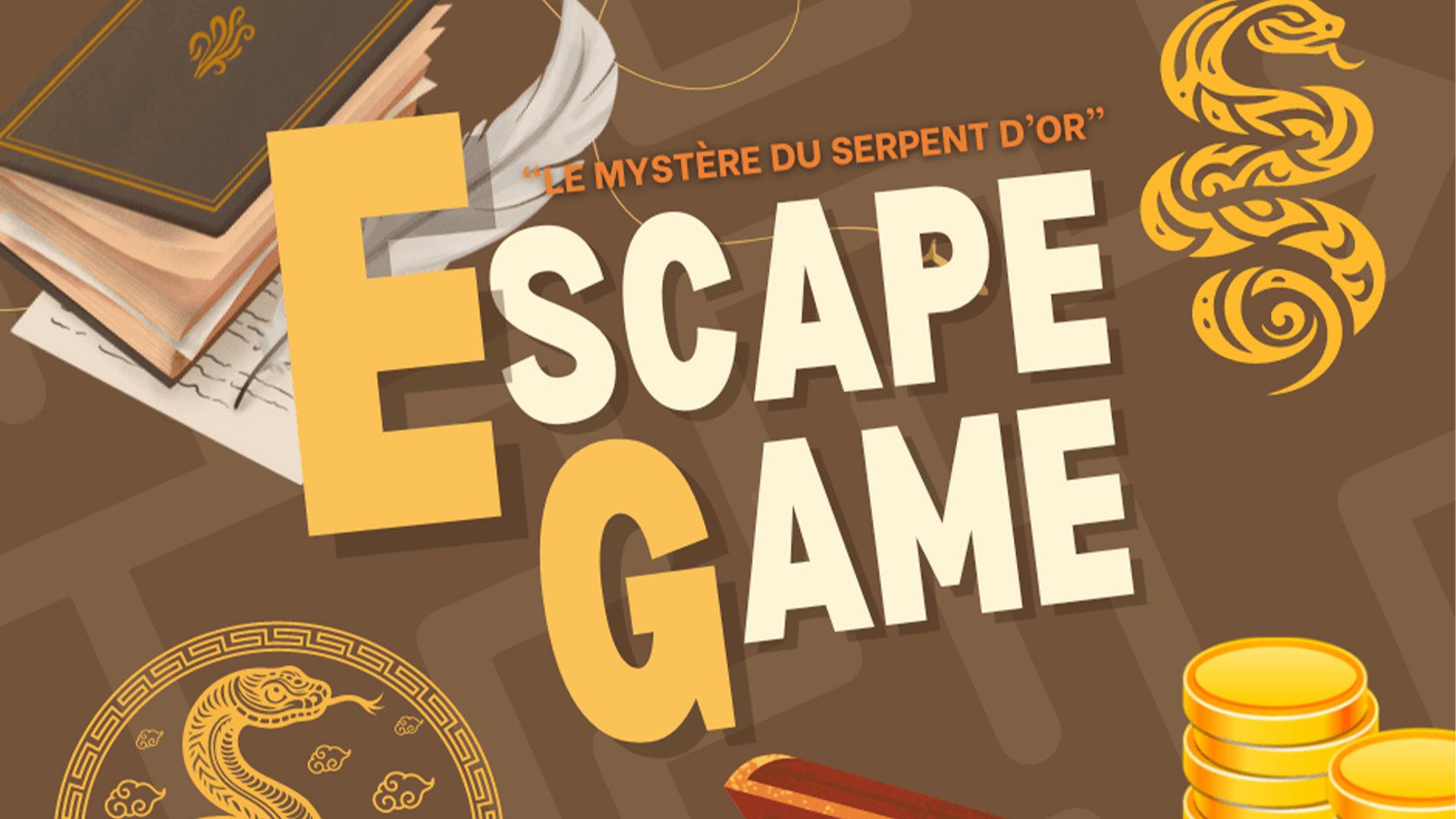 Escape Game "Le Mystère du Serpent d'Or" à Ottmarsheim