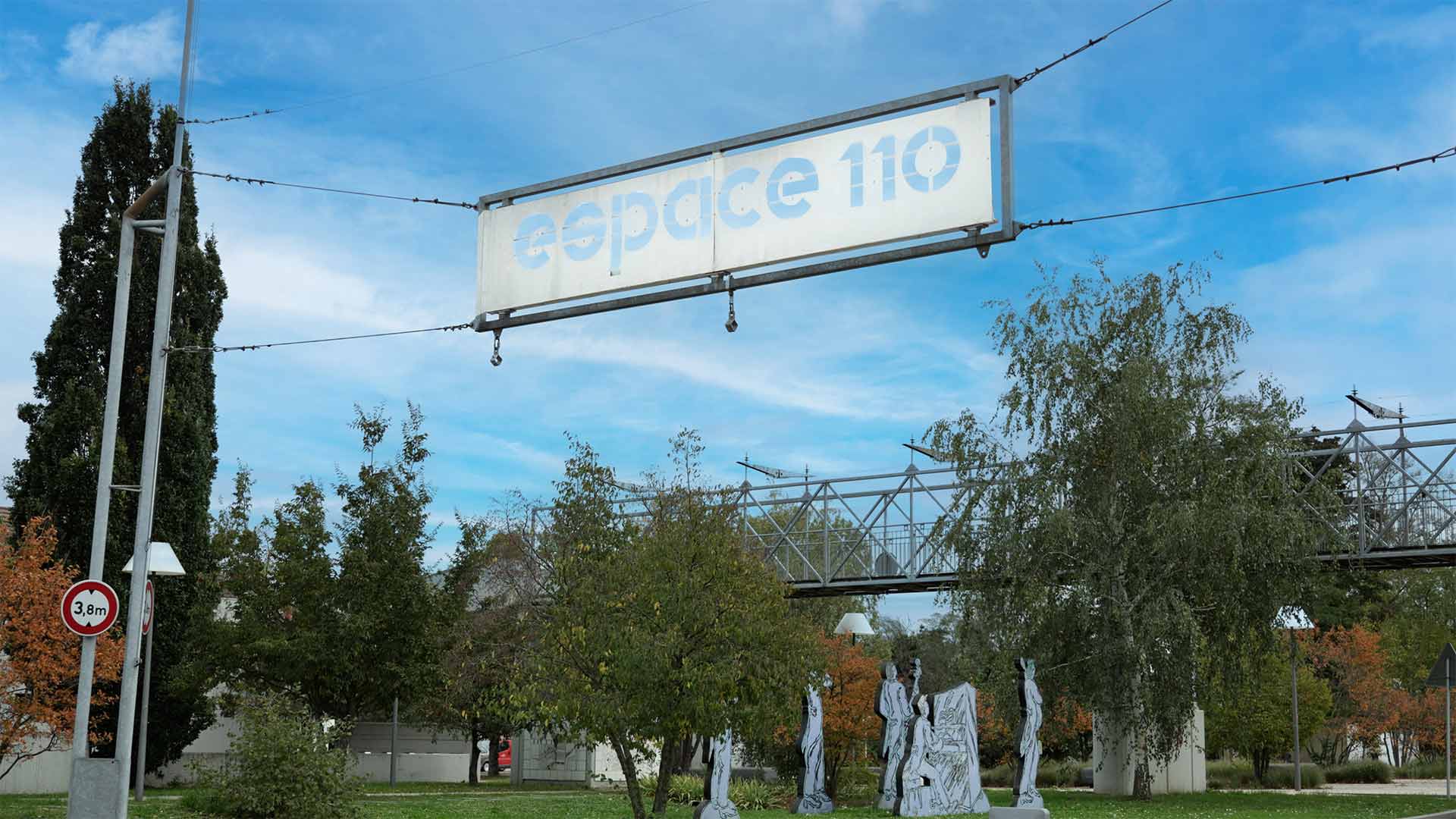 Entrée de l'Espace 110 - Centre Culturel d'Illzach