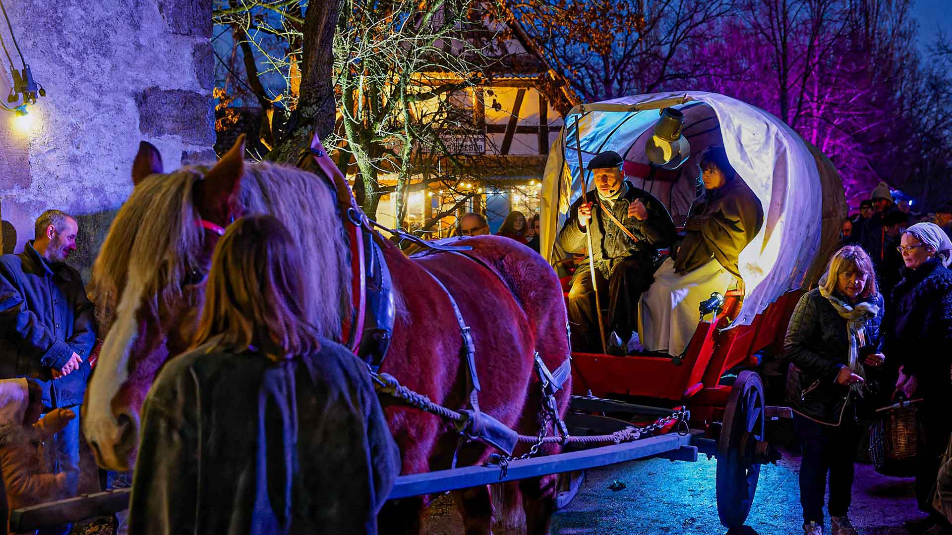 Noël à l'Écomusée d'Alsace à Ungersheim