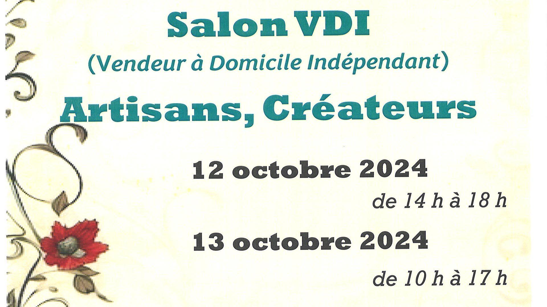 Affiche du salon "VDI, artisans et créateurs"