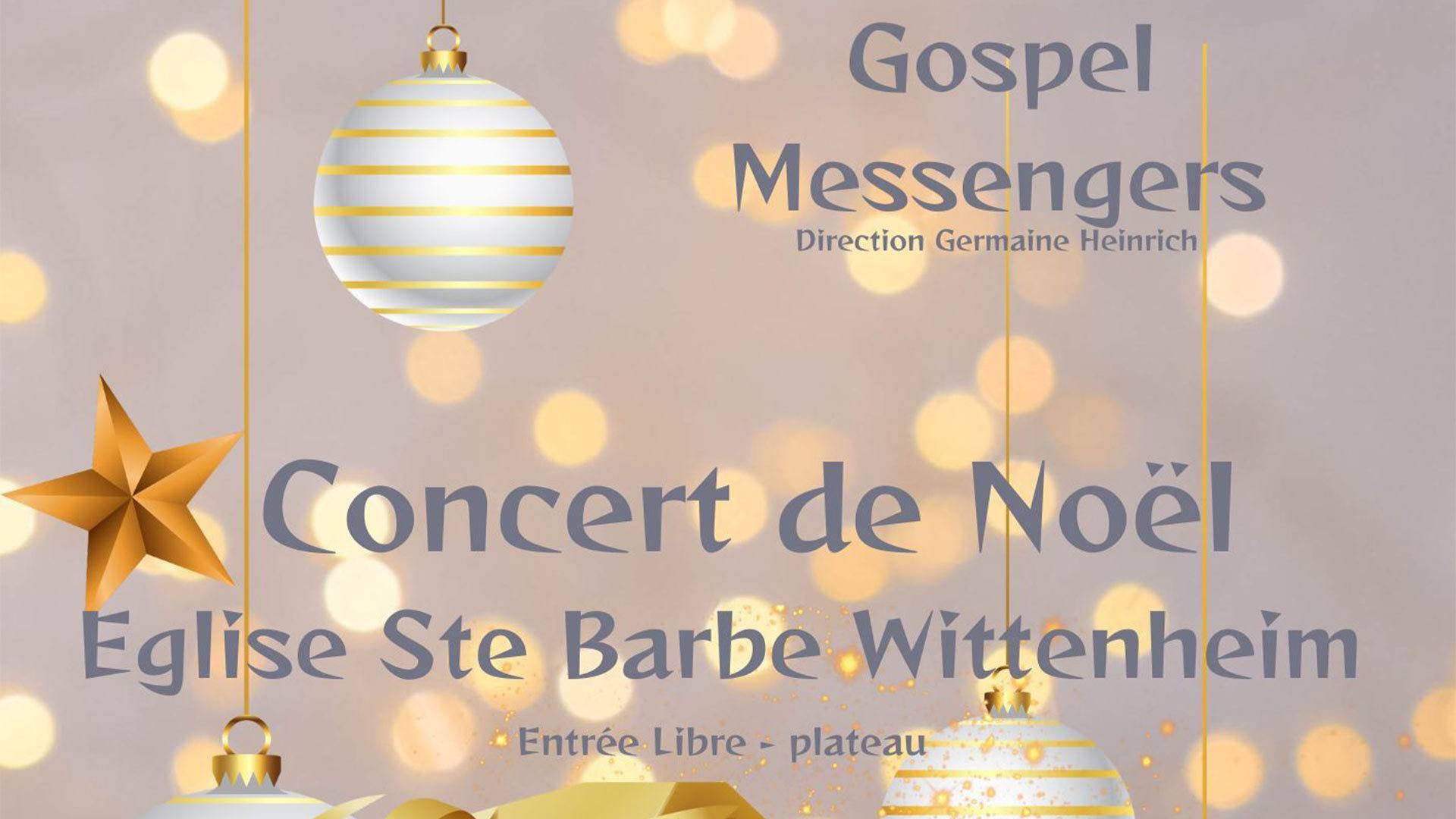 Concert de Noël - Gospel Messengers