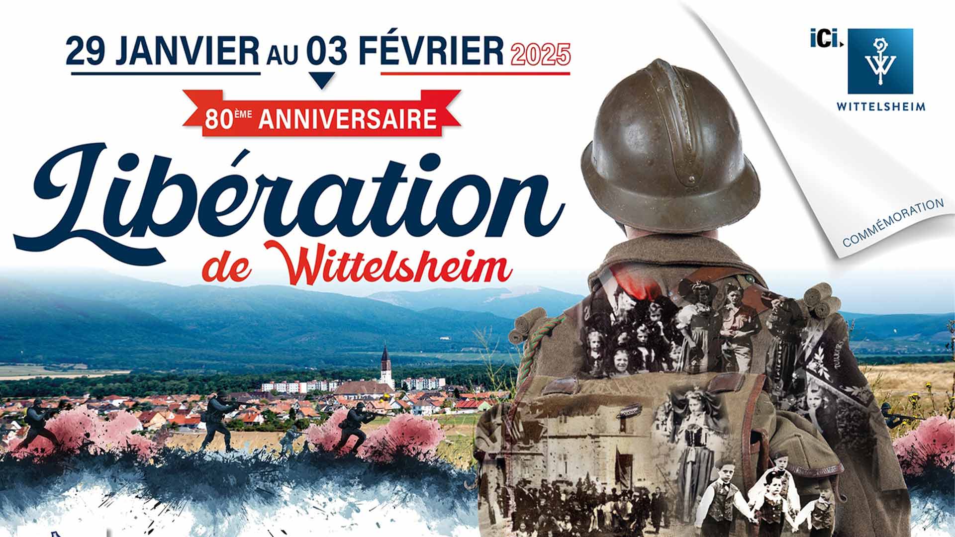 80e anniversaire de la libération à Wittelsheim