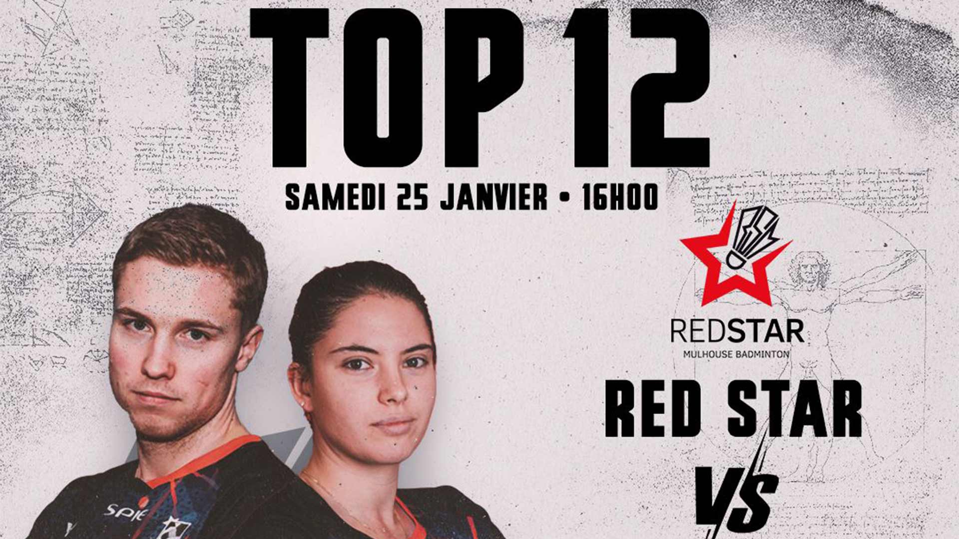 Badminton : Red Star Mulhouse / Saint-Maur