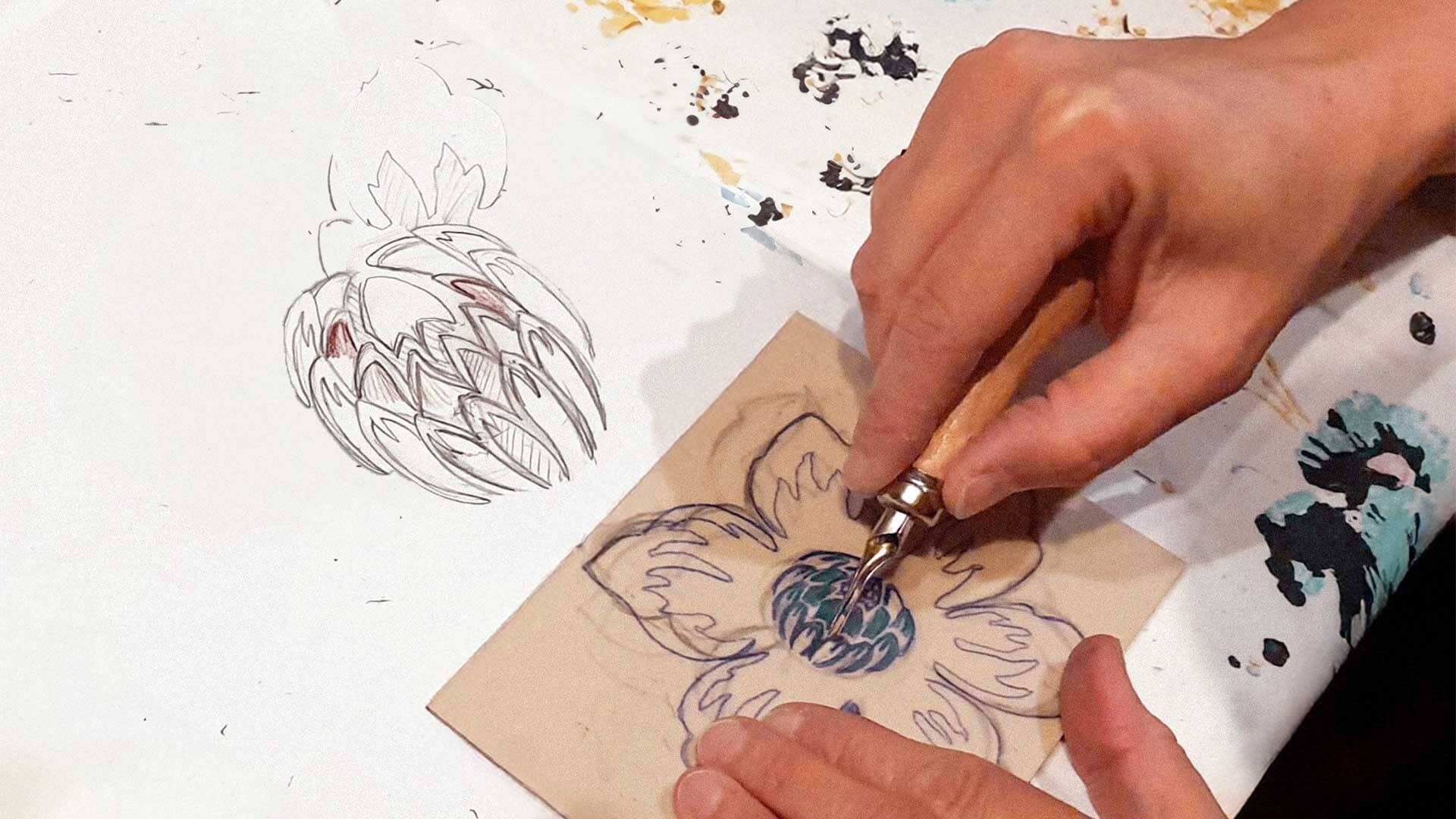 Atelier "Le motif de A à Z" au Musée de l'Impression sur Étoffes