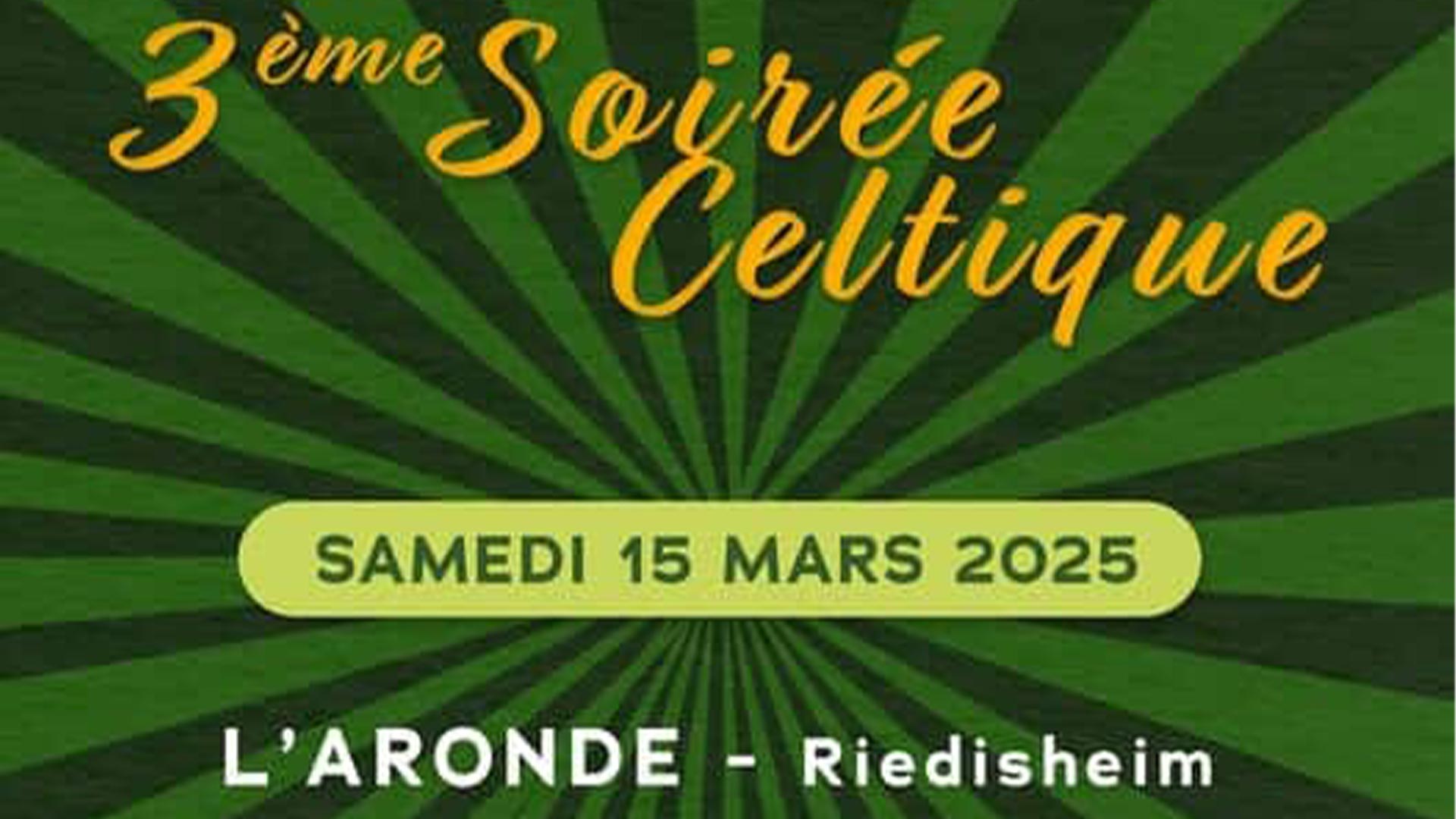 Soirée celtique à Riedisheim