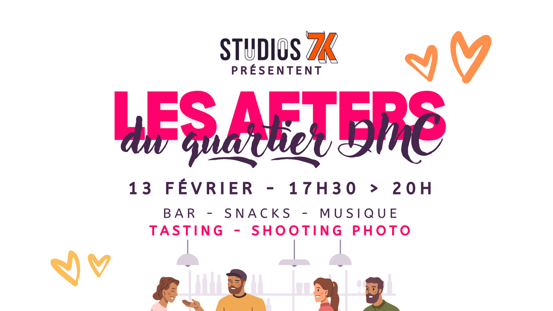 Afterwork du Quartier DMC aux Studios 7K à Mulhouse