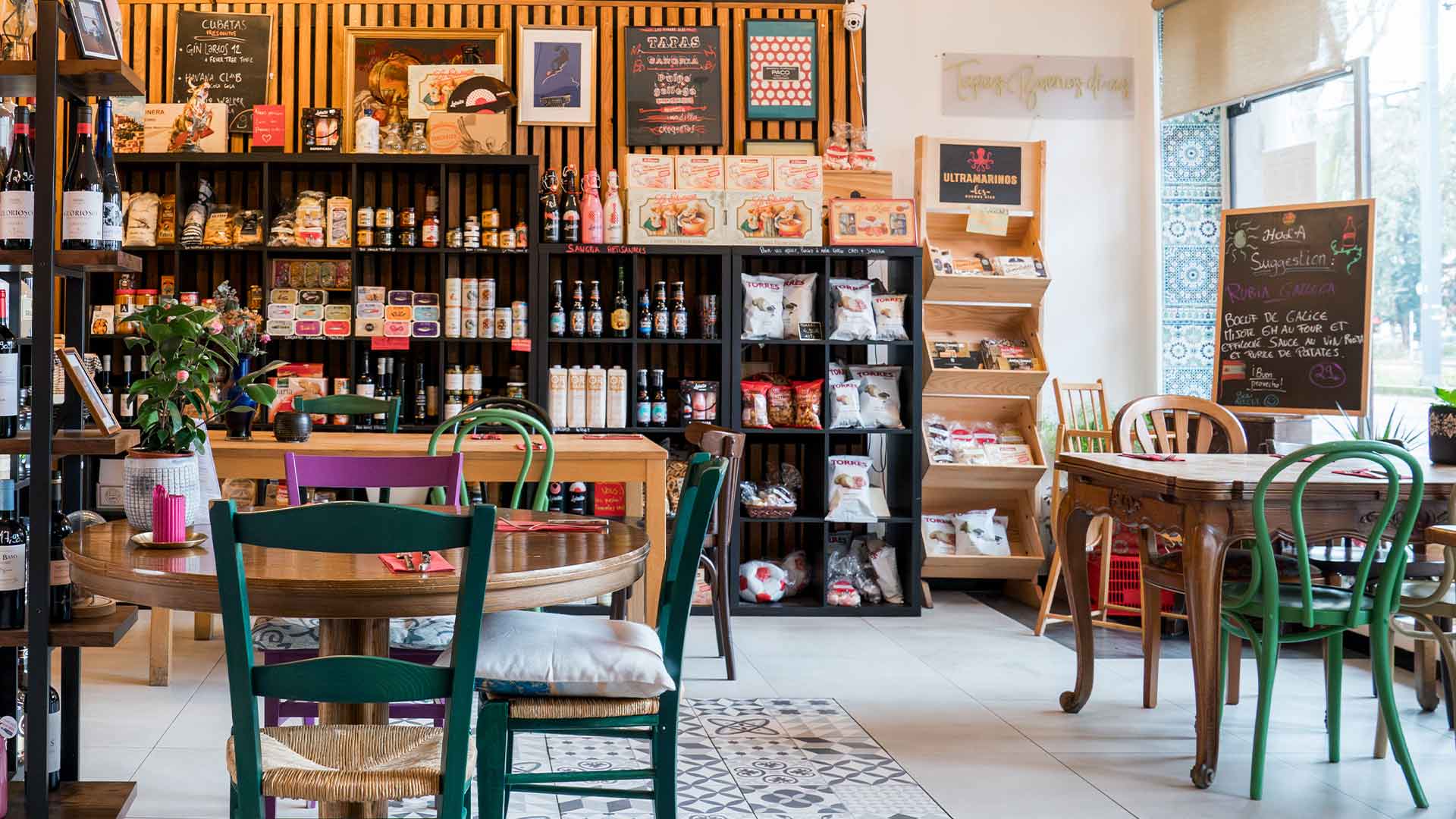 Coin épicerie fine du restaurant