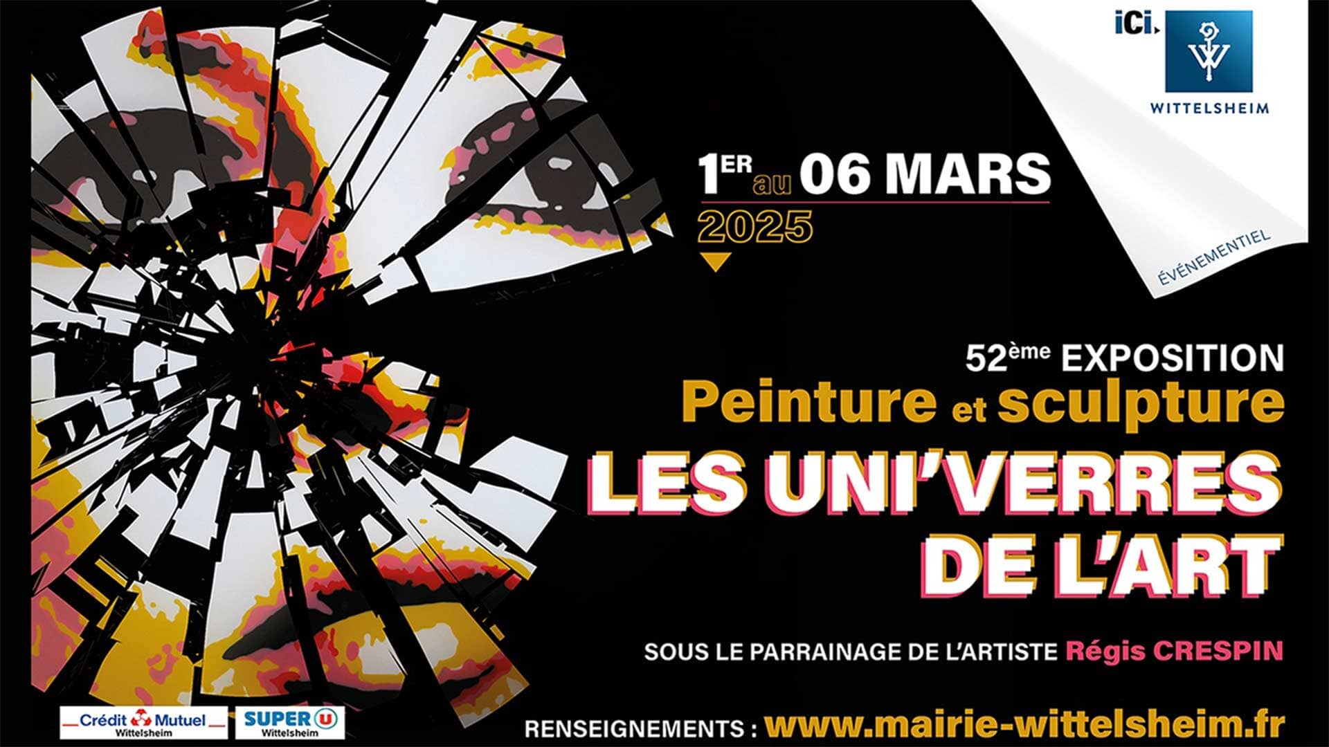 Exposition "Les uni’Verres de l’art" à Wittelsheim