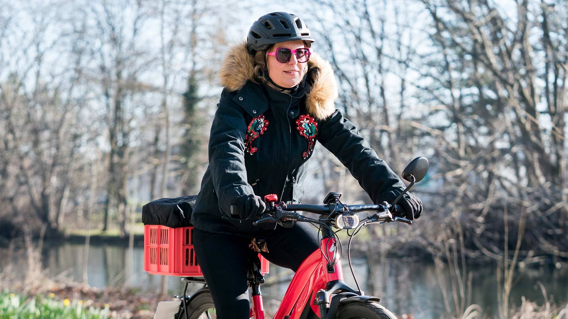 Marina Sireix, ambassadrice du Challenge Vélo m2A 2025