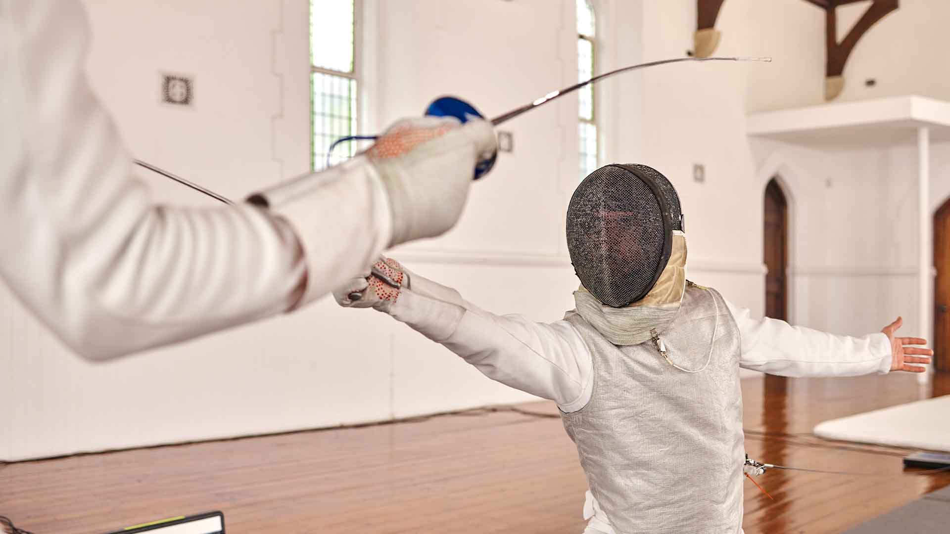Duel d'escrime