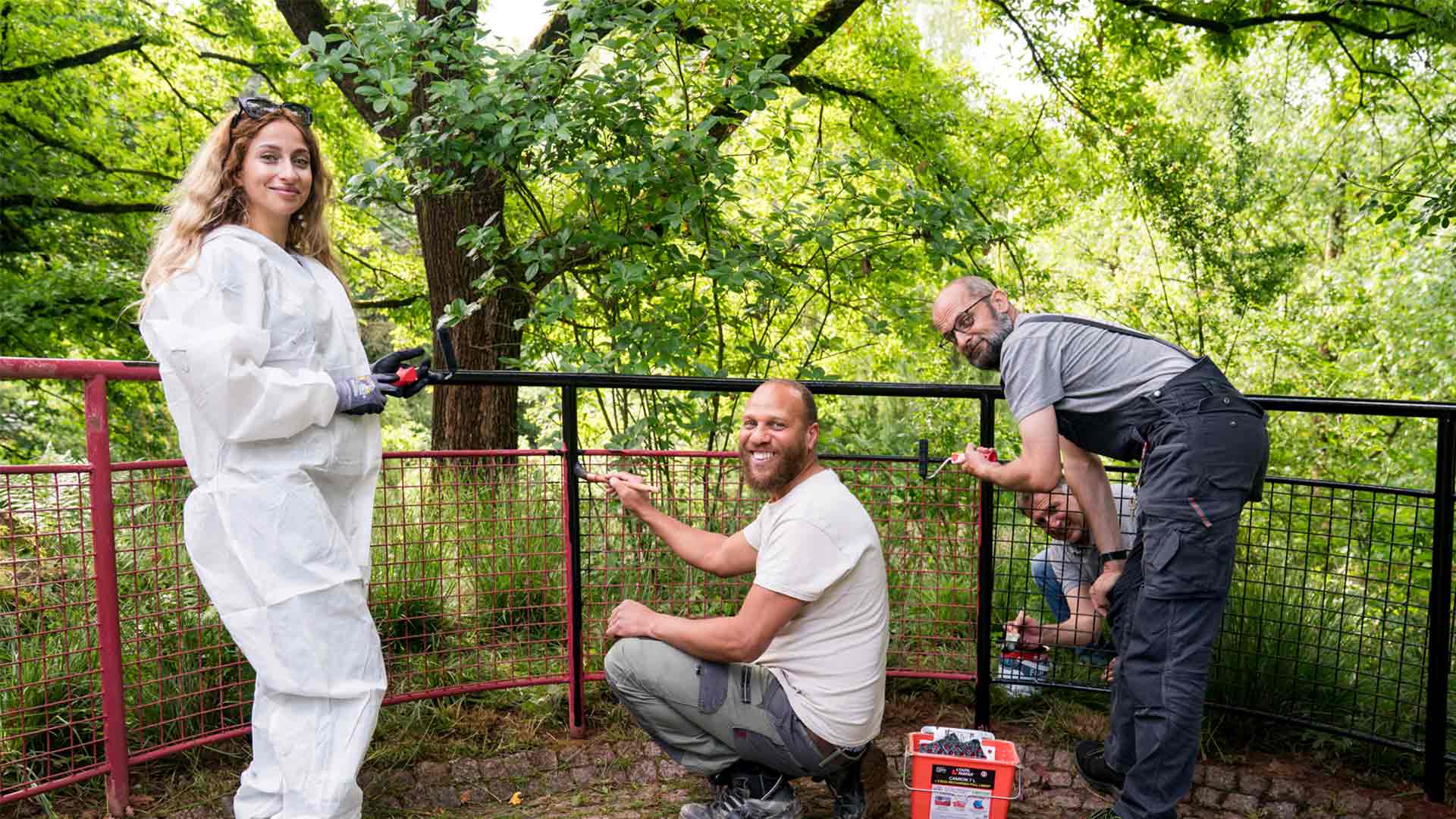 Chantier partagé au Parc zoologique et botanique