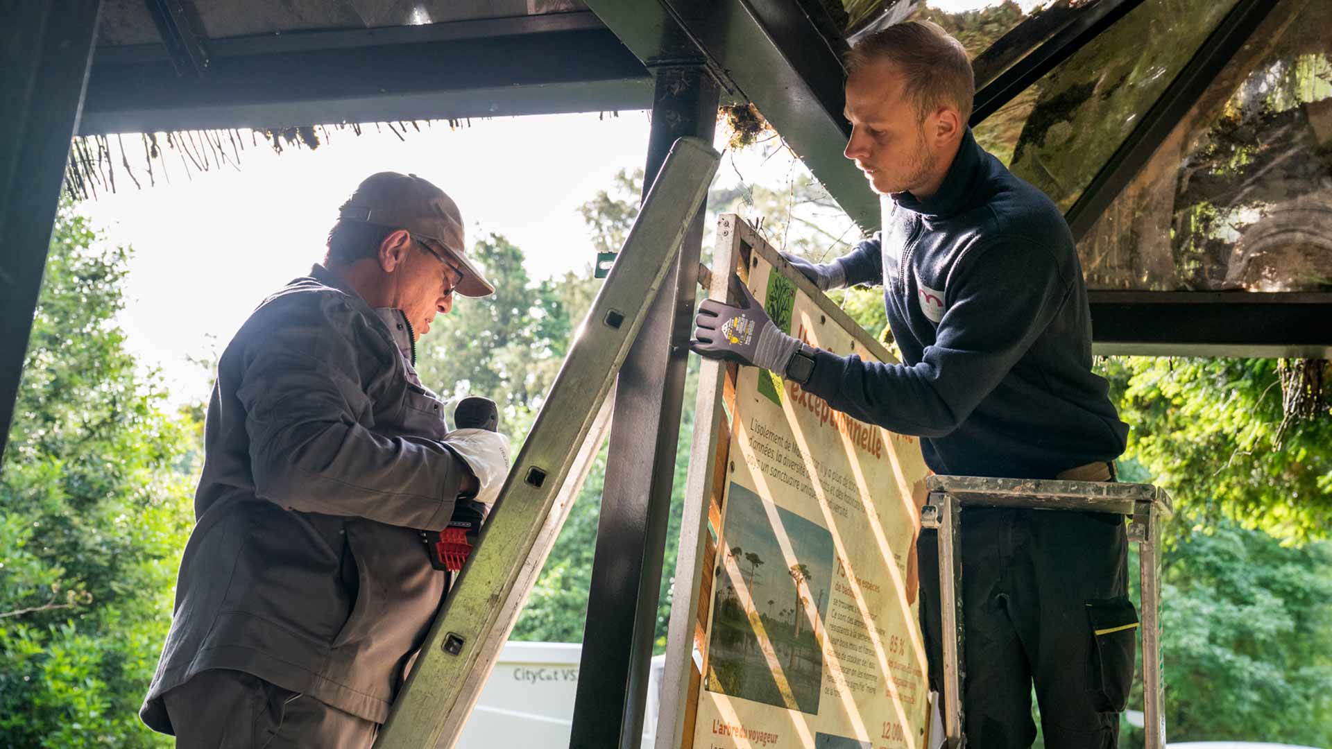 Chantier partagé au Parc zoologique et botanique