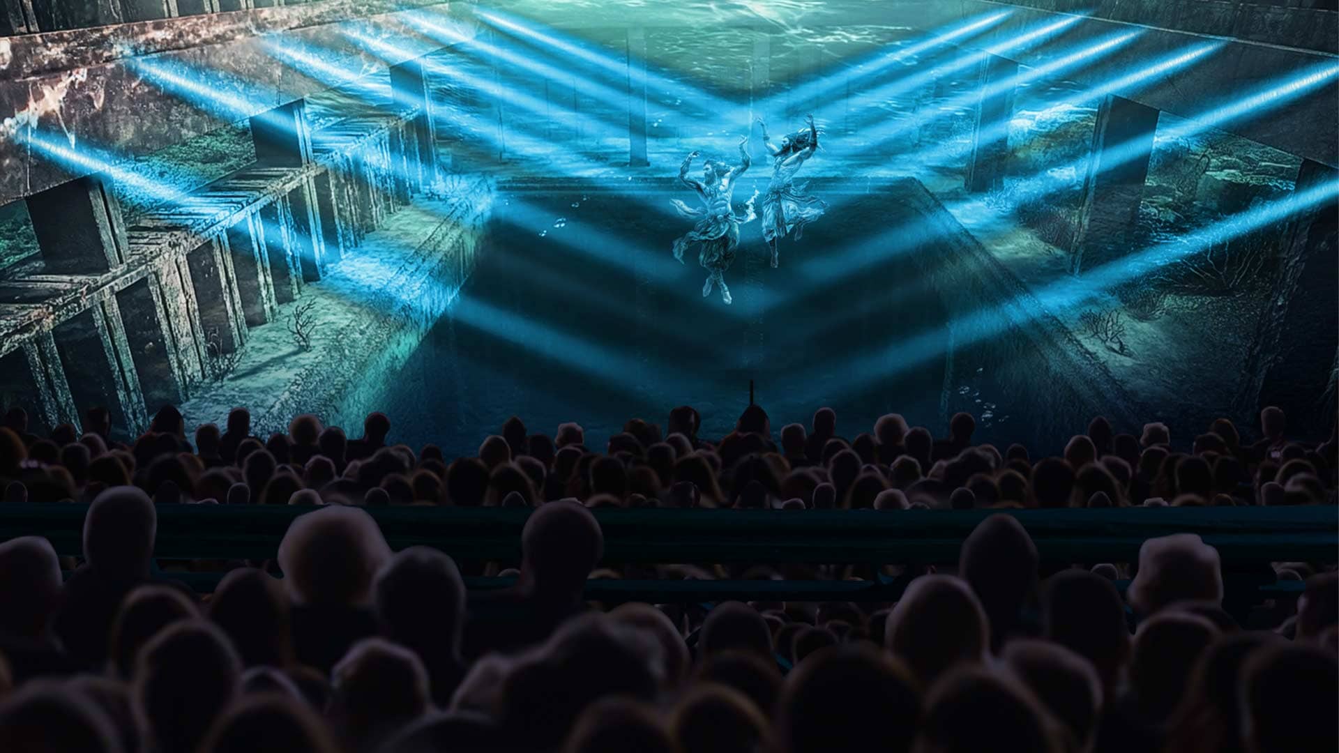 Le Souffle de l'Ill - Spectacle immersif à la Piscine Pierre et Marie Curie à Mulhouse
