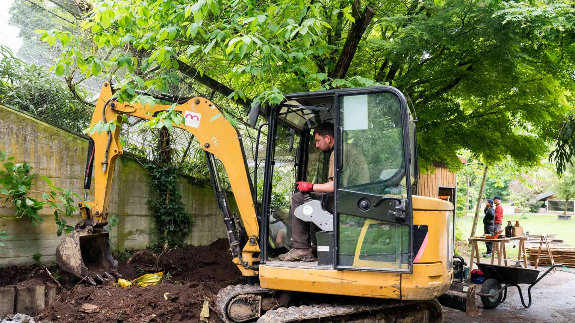 Chantier partagé au Parc zoologique et botanique
