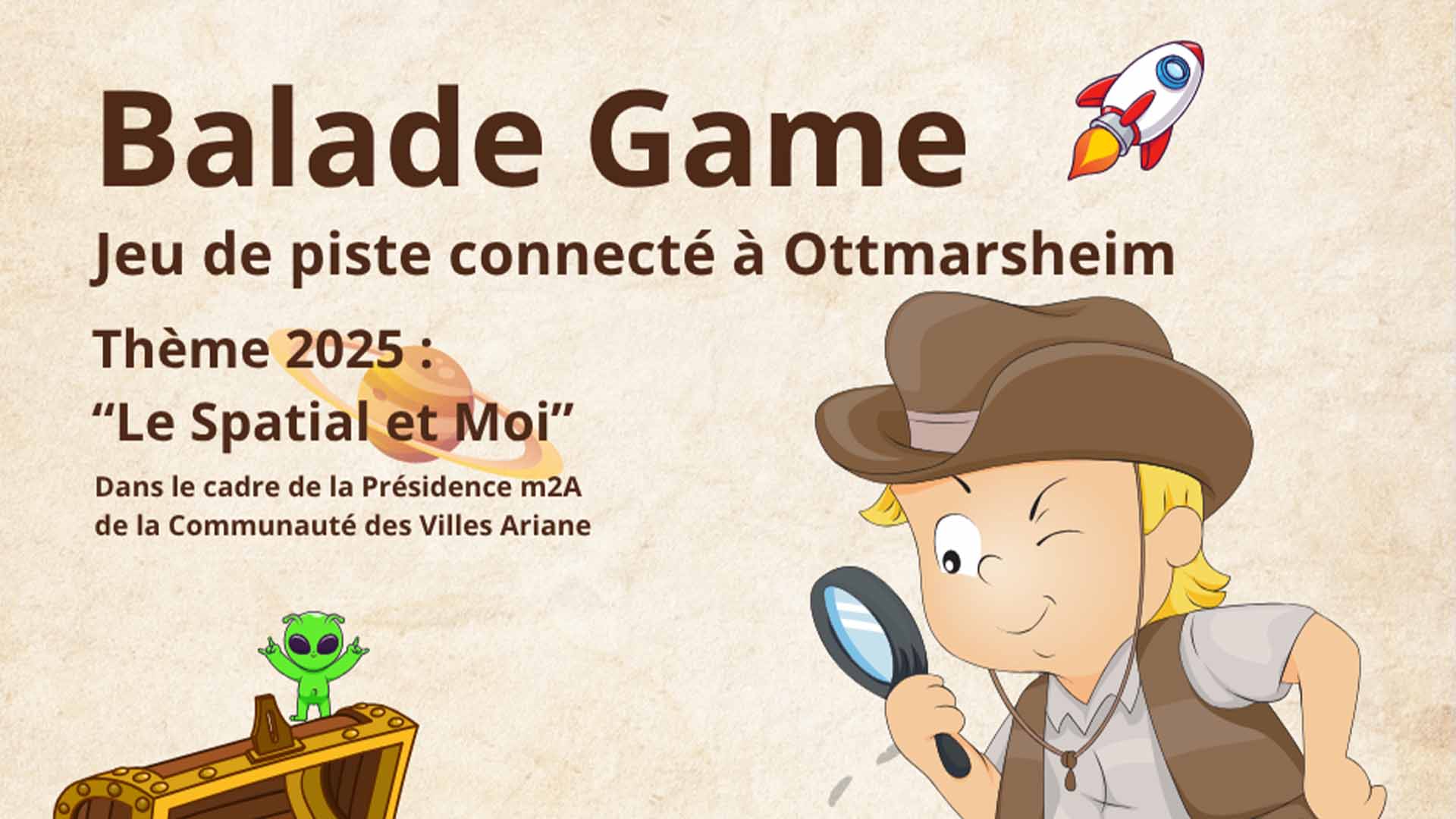 Affiche de "Balade Game" à Ottmarsheim