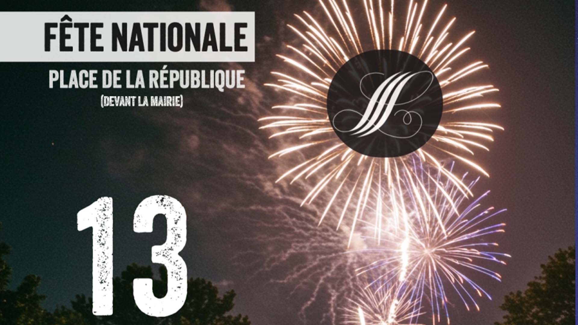 Affiche de la Fête Nationale 2025 à Lutterbach