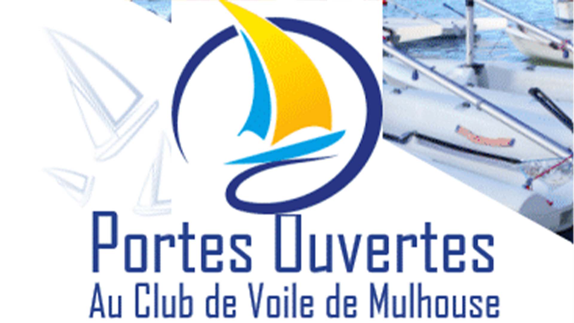 Affiche des portes ouvertes au Club de Voile de Mulhouse