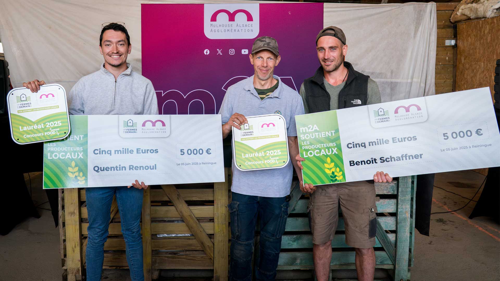Lauréats du concours "Soyons Food ! Les fermes de demain"
