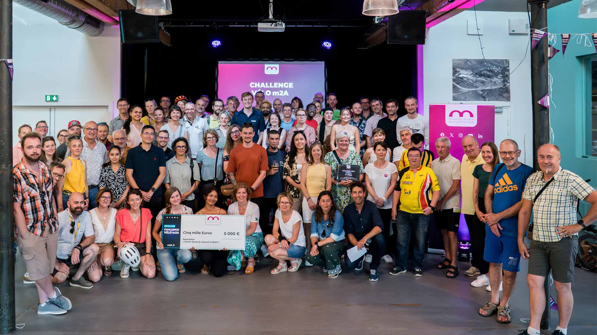 Remise des prix du Challenge Vélo m2A 2025