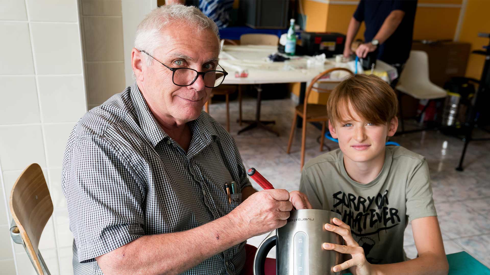 Atelier de réparation au Repair Café